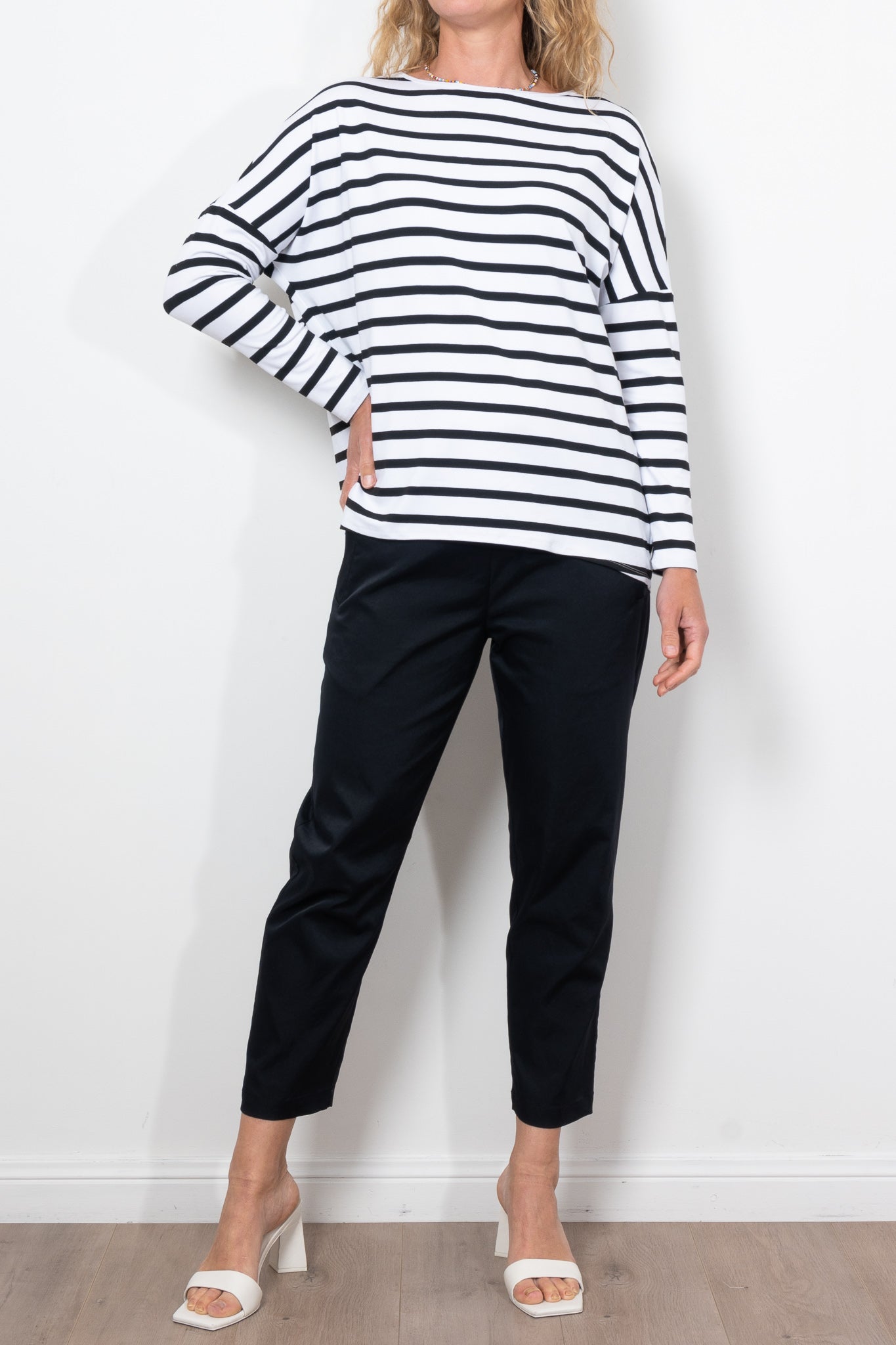 Mela Purdie Boat Sweater Trunk Stripe Knit - Classic Striped Knitwear for Men & Women - Perfect for Sailing, Casual Outings and Fall Layering