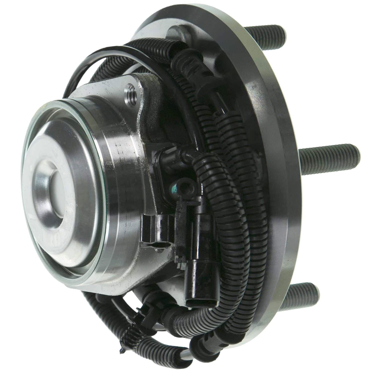 512360 Rear Wheel Bearing and Hub Assembly 5-Lug w/ABS - Compatible with Dodge Grand Caravan, Chrysler Town & Country, VW Routan - Perfect for Smooth Ride & ABS System Maintenance (2-Piece Set)