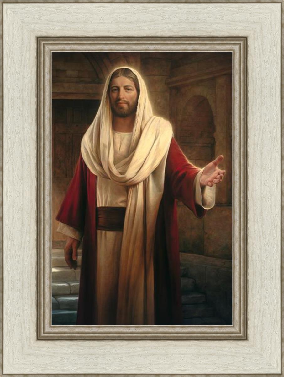 Come Follow Me by Howard Lyon - Inspirational Christian Art Print for Home, Church & Office Decor