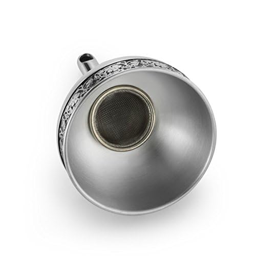 Royal Selangor Handcrafted Pewter Wine Funnel - William Morris Collection - Elegant Wine Decanter Accessory for Home Entertaining & Gift Giving