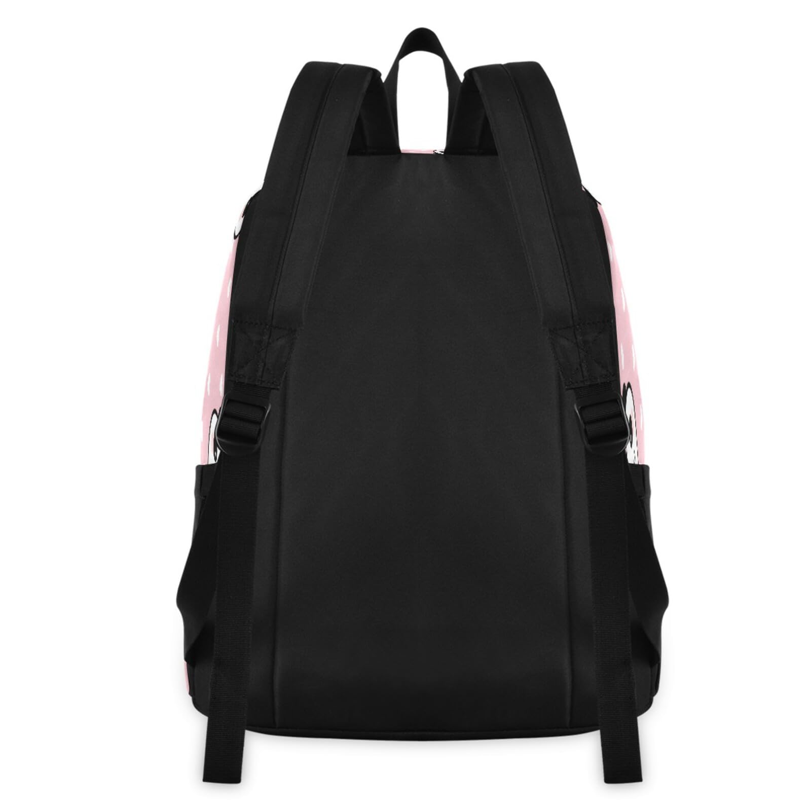 Panda Face Backpack - Lightweight Travel Daypack for Men & Women, Casual School Bag for Students Teens Boys Girls (One Size) - Perfect for College, Hiking, Commuting & Daily Use