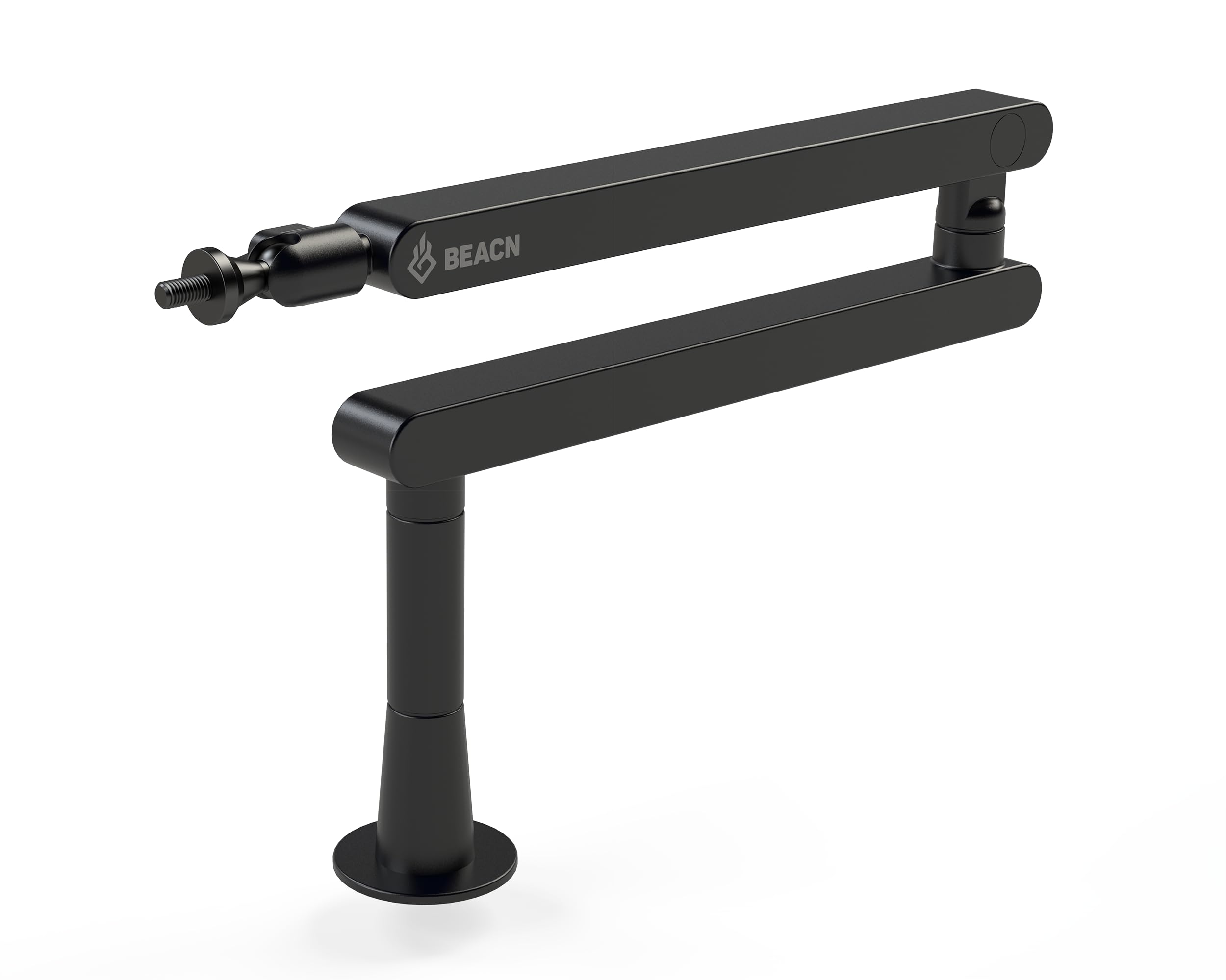 BEACN Dark Dynamic USB Microphone for PC - Professional Studio-Quality Condenser Mic with Adjustable Stand - Perfect for Streaming, Gaming & Podcasting