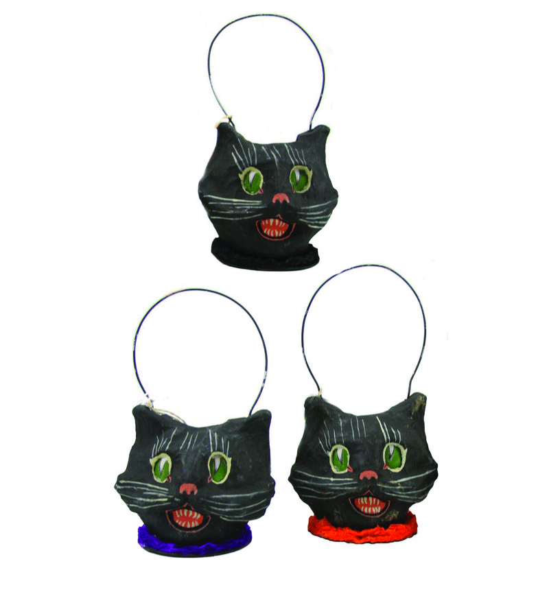 Mischievous Cat Bucket by Cody Foster - Whimsical Home Decor for Cat Lovers, Perfect for Storage & Playful Pet Accessories