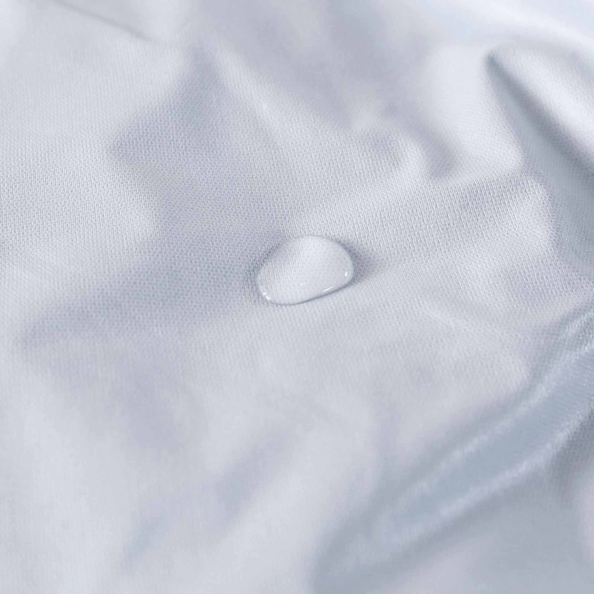 Waterproof Breathable Incontinence Duvet Protector - Queen Size Washable Reusable Comforter Cover with Corner Ties | Ideal for Pets (Dog/Cat), Kids, Elderly Care & Bedwetting Protection | Dark Grey