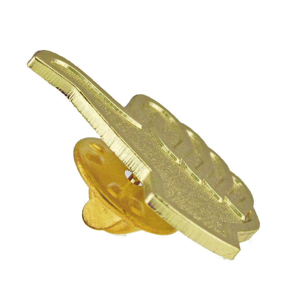PinMart Gold Plated Thumbs Up Lapel Pin - Job Well Done & Good Work Award - Perfect for Employee Recognition, Work Anniversaries & Motivational Gifts