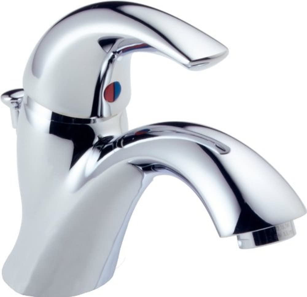 Delta 583LF-WF Classic Centerset Bathroom Faucet in Chrome - 5.5
