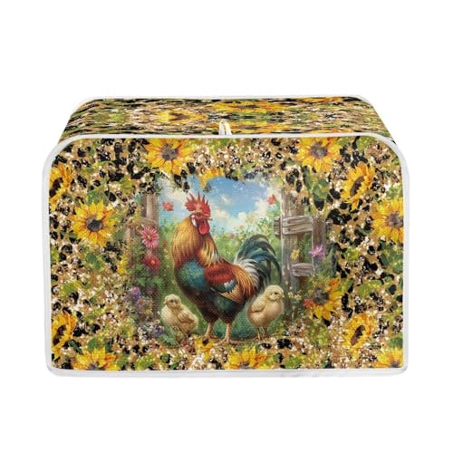 Rooster Sunflower Leopard-Multicolor