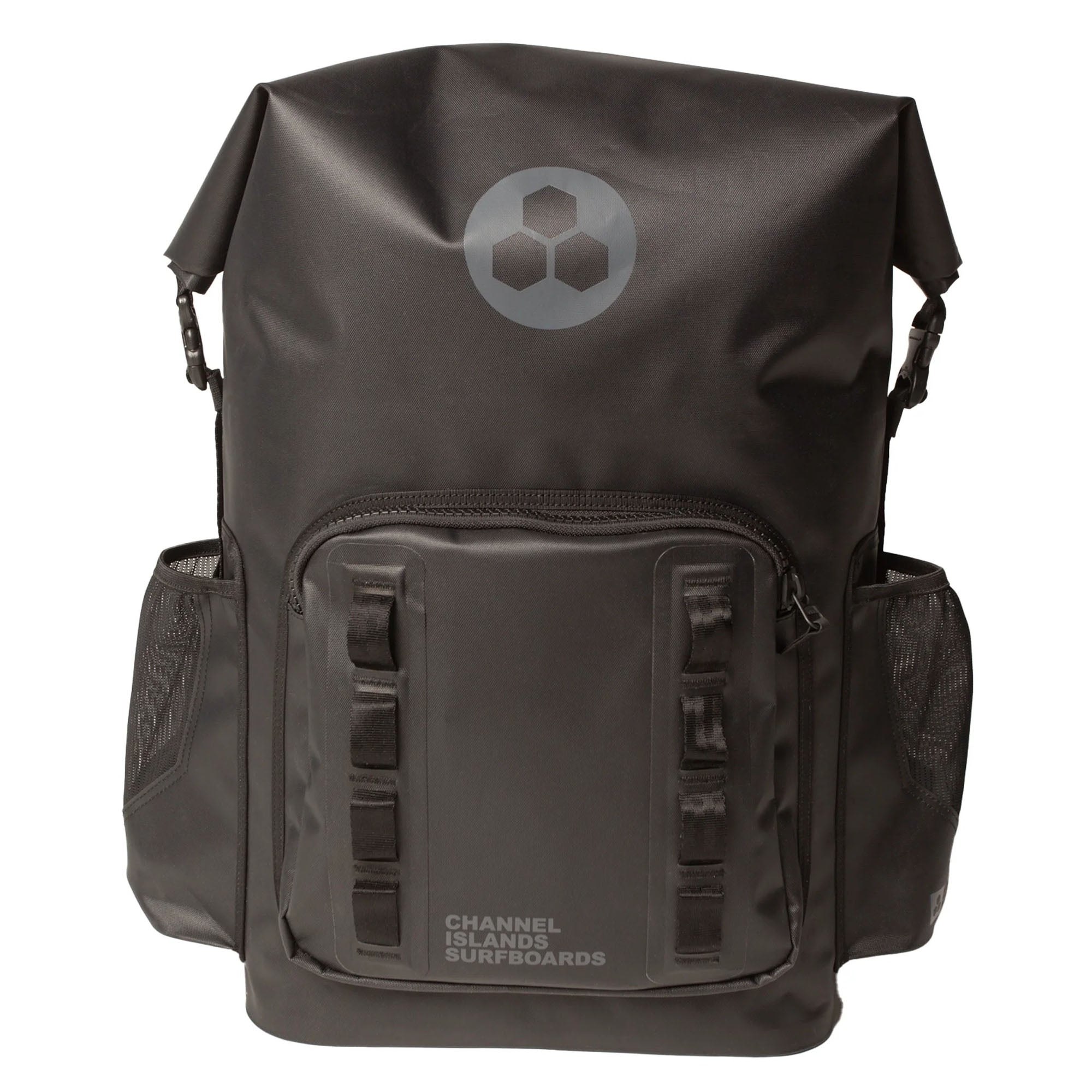 Channel Islands 35L Dry Pack Waterproof Backpack - Black - Perfect for Surfing, Kayaking & Outdoor Adventures