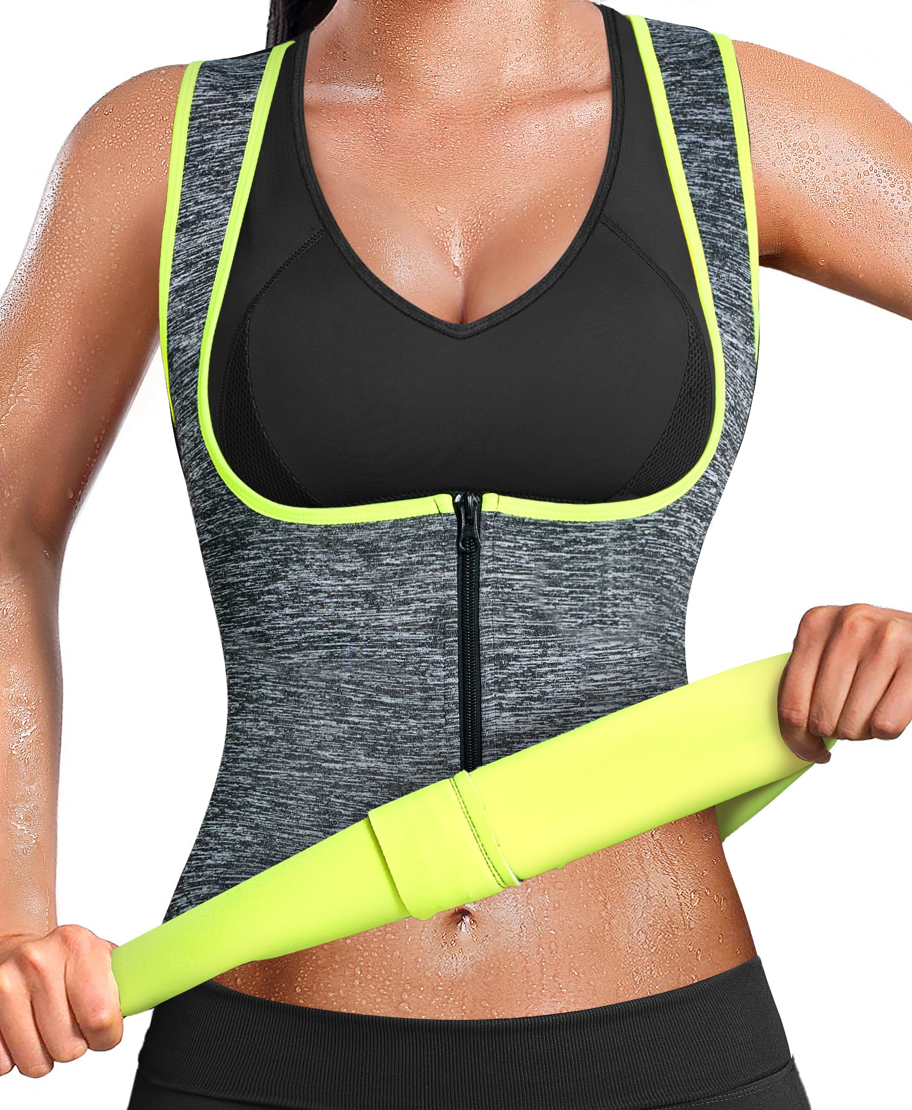 Women's Sauna Suit for Weight Loss - Sweat Workout Body Shaper for Women - Perfect for Gym, Running & Detox