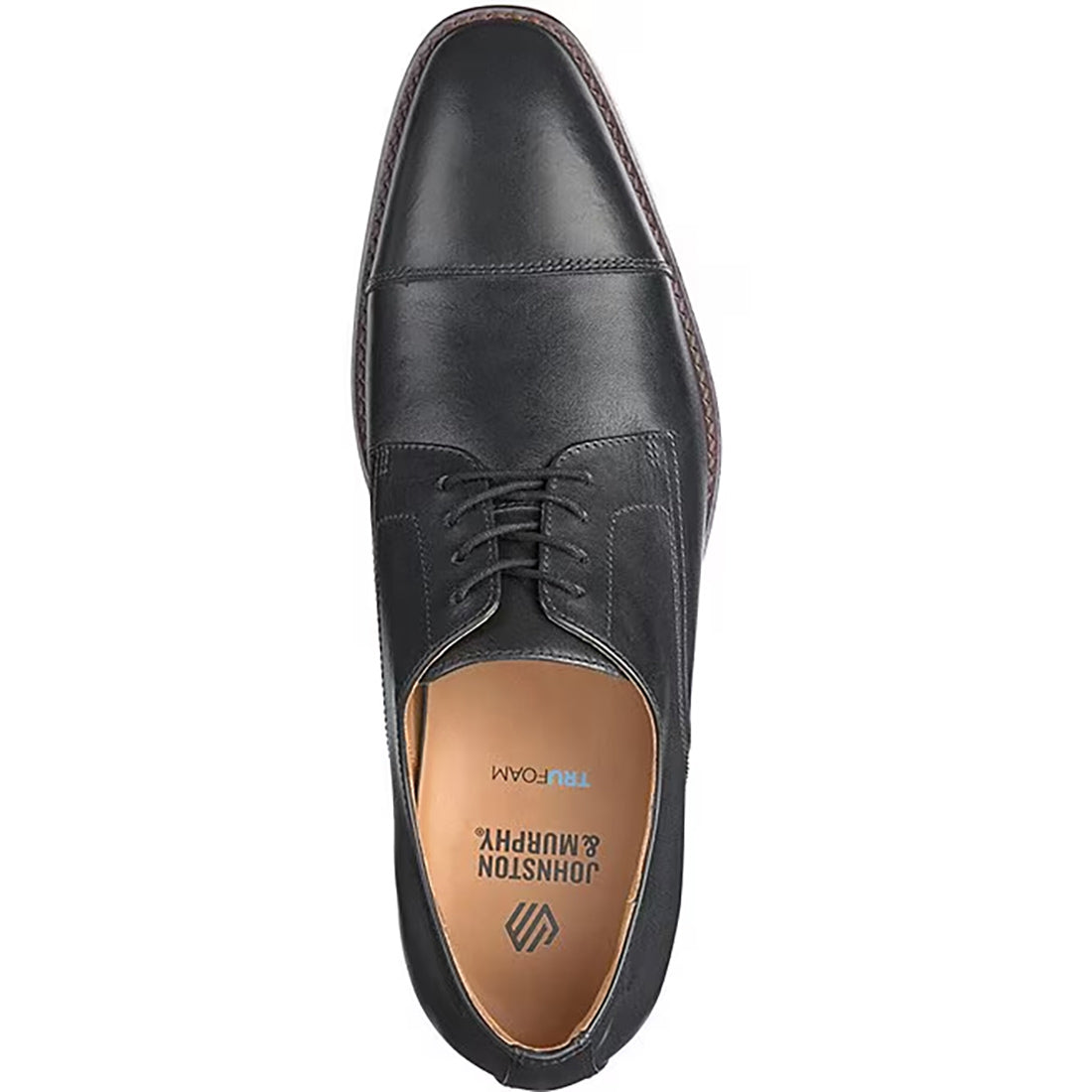 Richland Cap Toe Dress Shoes for Men - Classic Oxford Business Formal Shoes - Perfect for Office, Wedding & Special Occasions