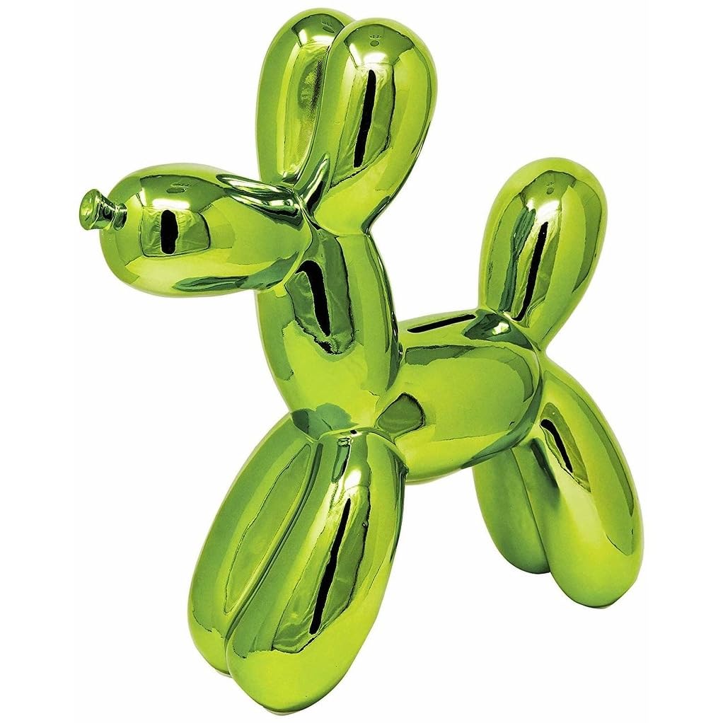 12-inch Tall Plus Balloon Dog Bank - Fun Piggy Bank for Kids, Unique Home Decor & Party Favor - Perfect for Birthday Gifts, Room Decor, and Savings Motivation