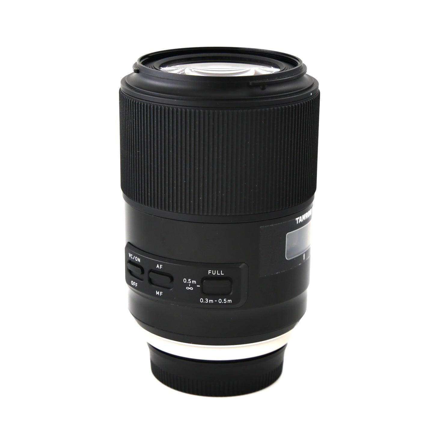 Refurbished Tamron SP 90mm f/2.8 Di Macro 1:1 VC USD Lens for Nikon - Perfect for Portrait, Product & Macro Photography