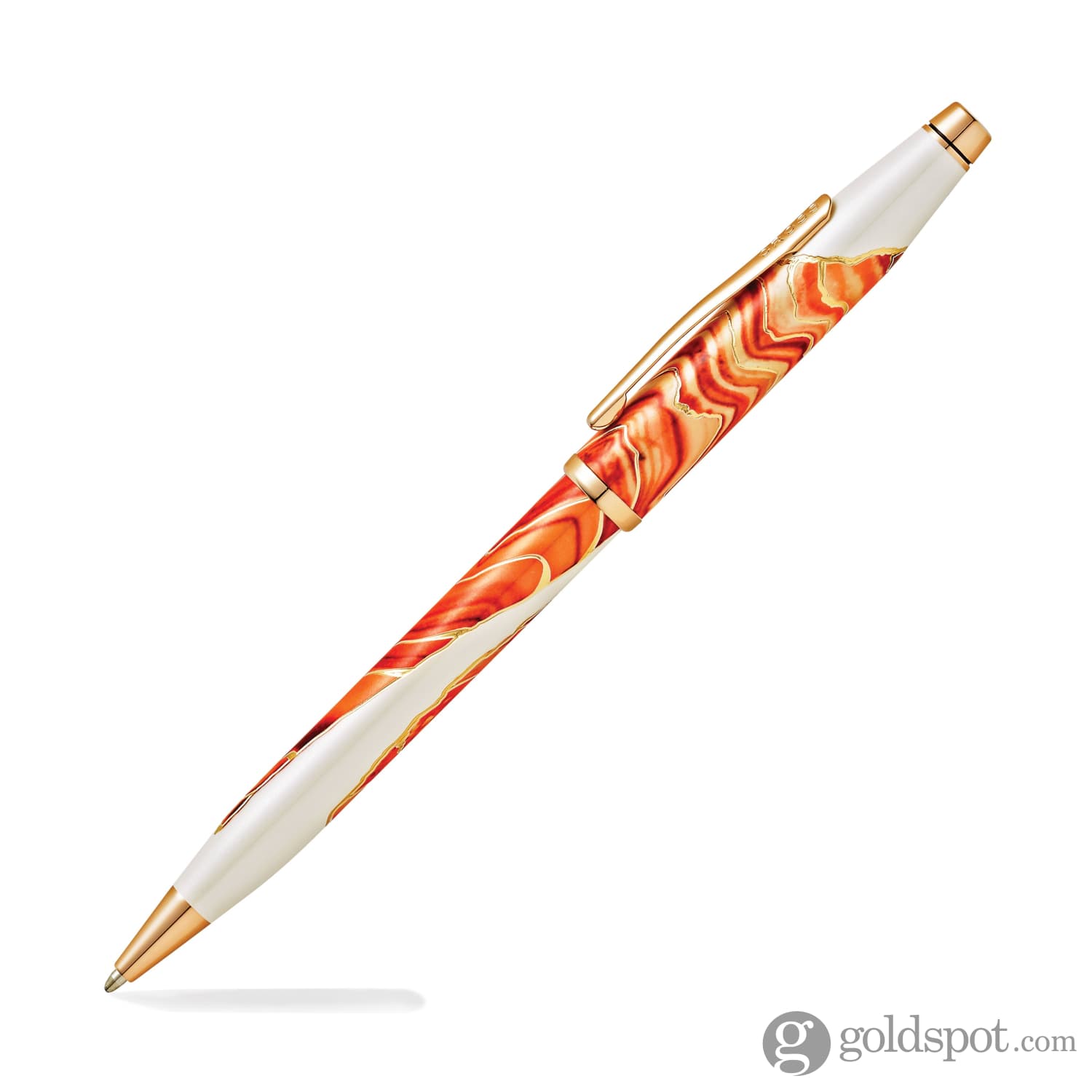 Cross Wanderlust Ballpoint Pen - Antelope Canyon Inspired Design | Premium Writing Instrument for Travel Enthusiasts, Journaling & Gift Giving