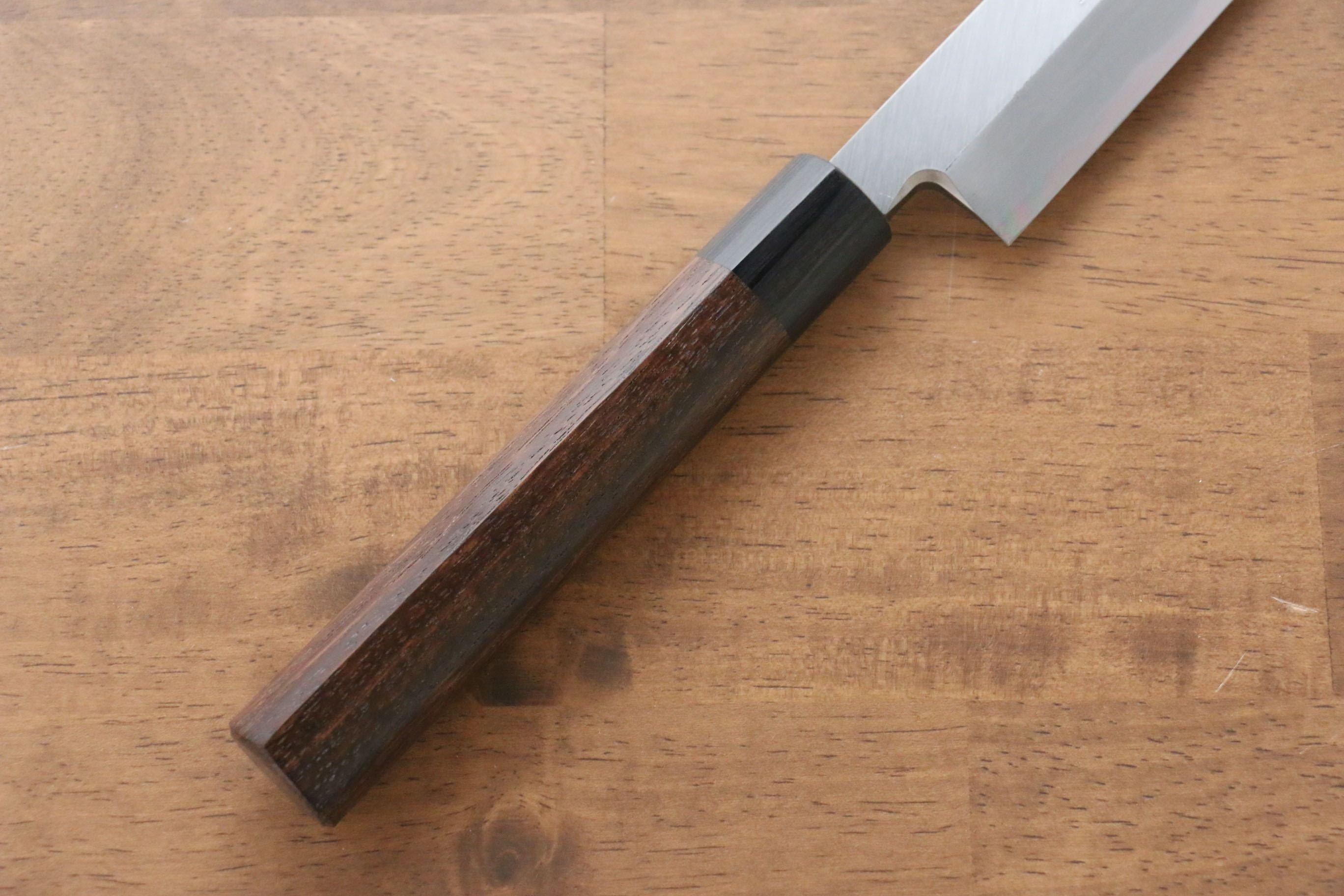 Premium Jikko White Steel No.2 Yanagiba Sushi Knife 300mm - Japanese Shitan Handle - Professional Sashimi & Sushi Chef's Knife for Precision Cutting & Food Presentation
