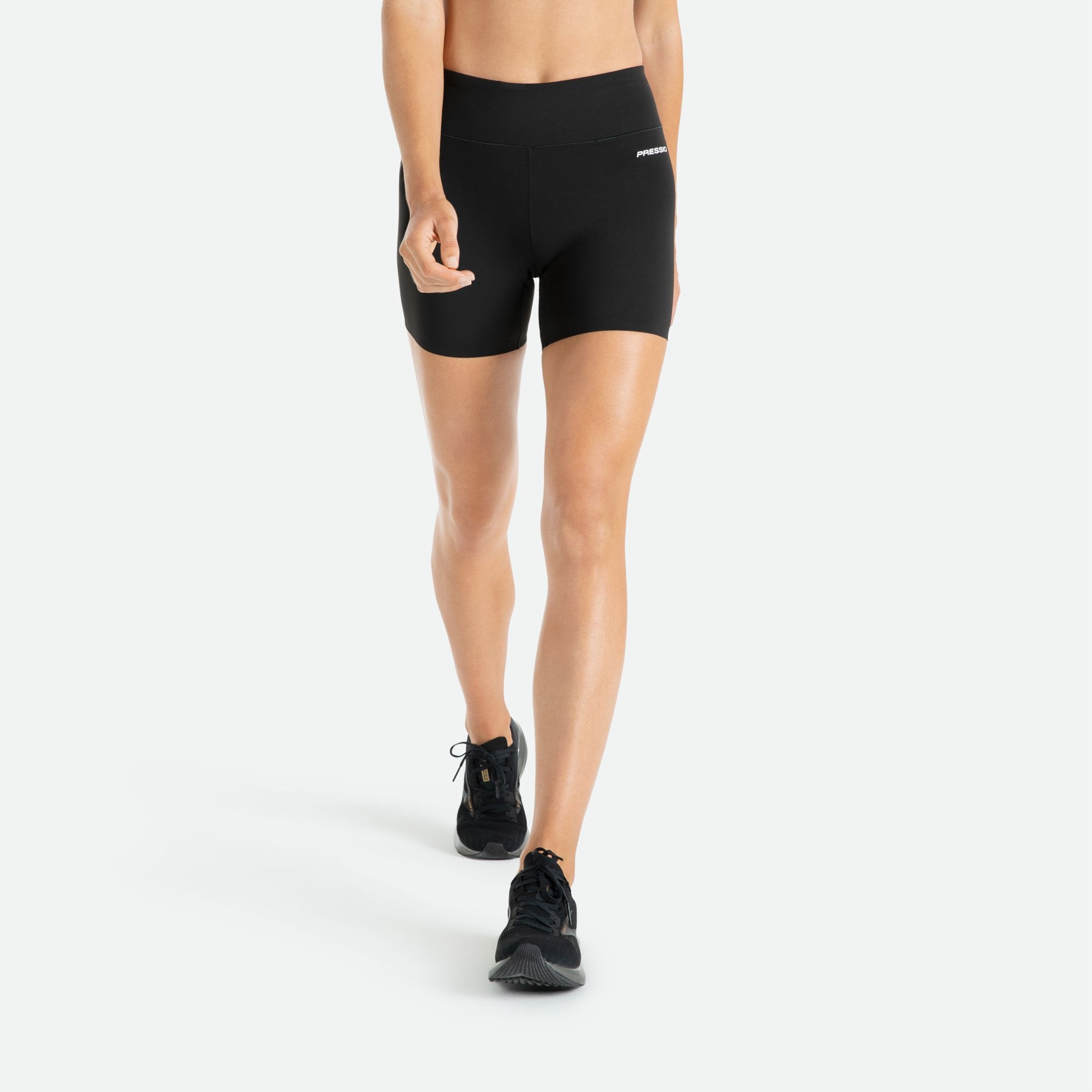 Pressio Women's 3'' High Waist Compression Shorts - Workout Running Yoga Gym Athletic Shorts for Women - Perfect for Training, Fitness & Active Lifestyle