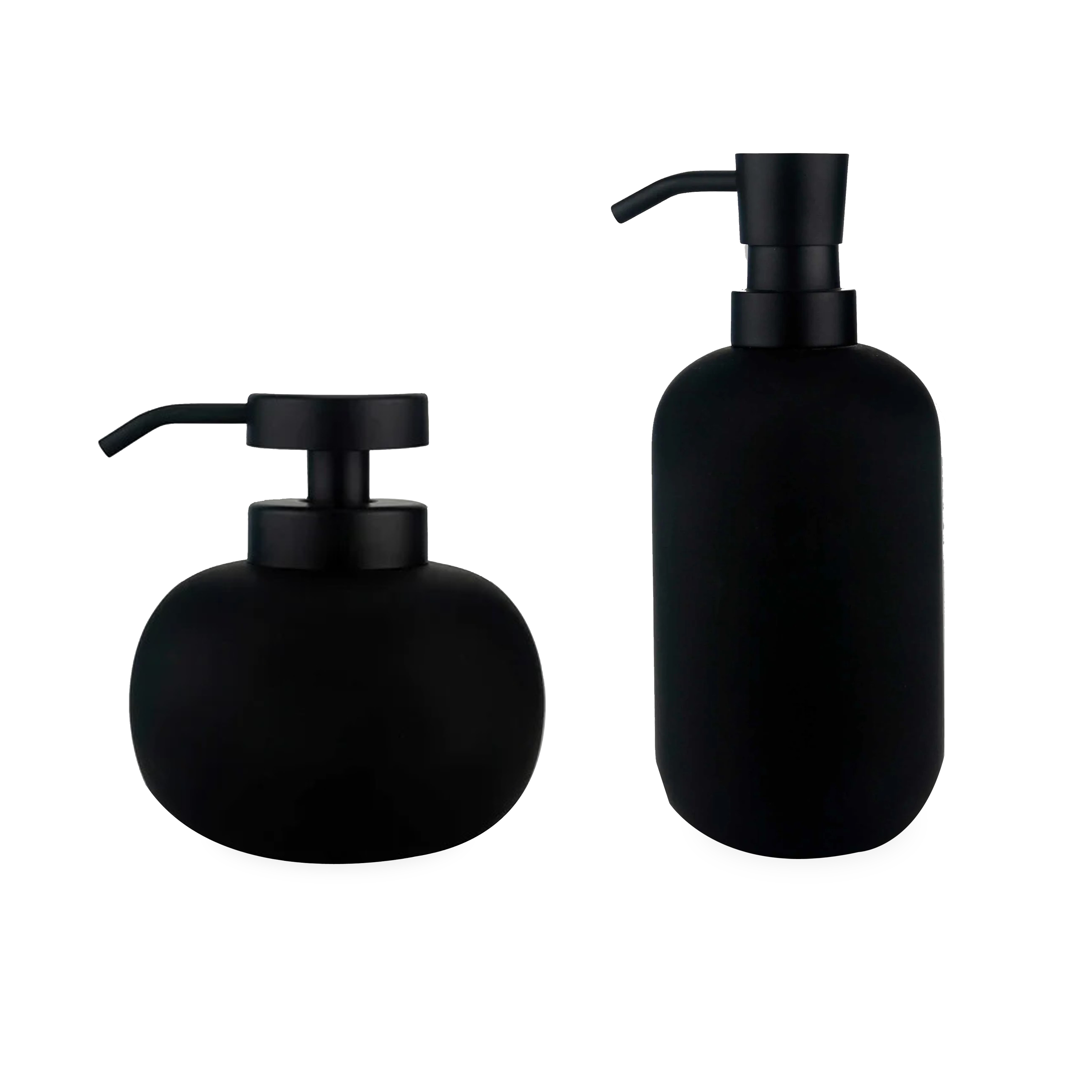 Ceramic Soap Dispenser with Rubber Pump - Elegant Bathroom & Kitchen Hand Soap Dispenser for Home, Office, and Restaurant Use