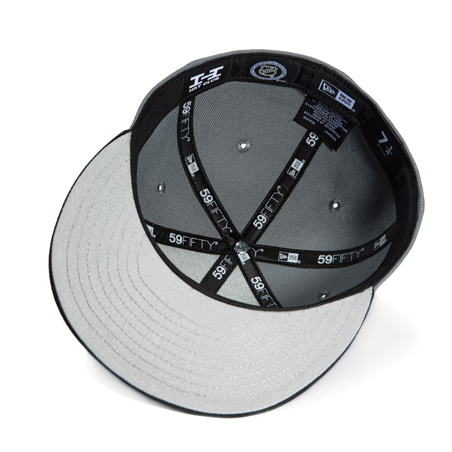 New Era 59Fifty San Jose Sharks Open Water Snapback Hat - Storm Grey & Black - Official NHL Licensed Baseball Cap for Men & Women - Perfect for Sports Fans, Outdoor Activities & Casual Wear