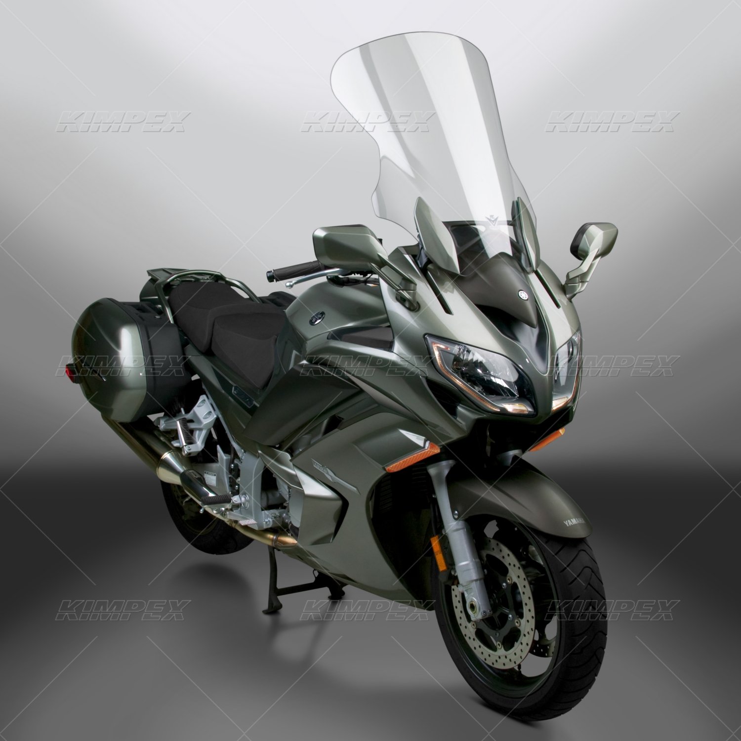 National Cycle VStream Clear Motorcycle Windscreen for 2013-2014 Yamaha FJR1300 - Universal Fit - Enhanced Wind Protection for Long Rides & Highway Cruising