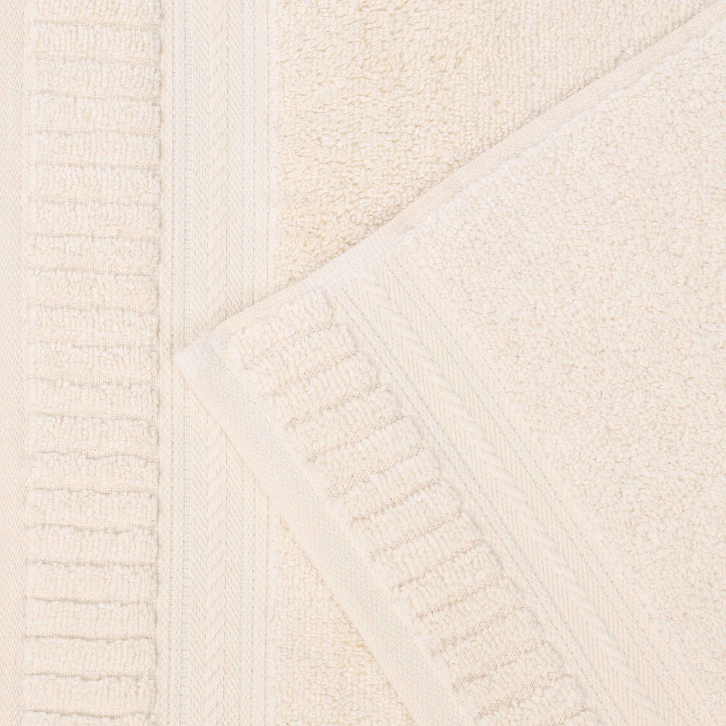 Venice Zero Twist Cotton Medium Weight Absorbent 3-Piece Bath Towel Set - Soft & Quick-Drying for Spa, Gym, and Beach Use