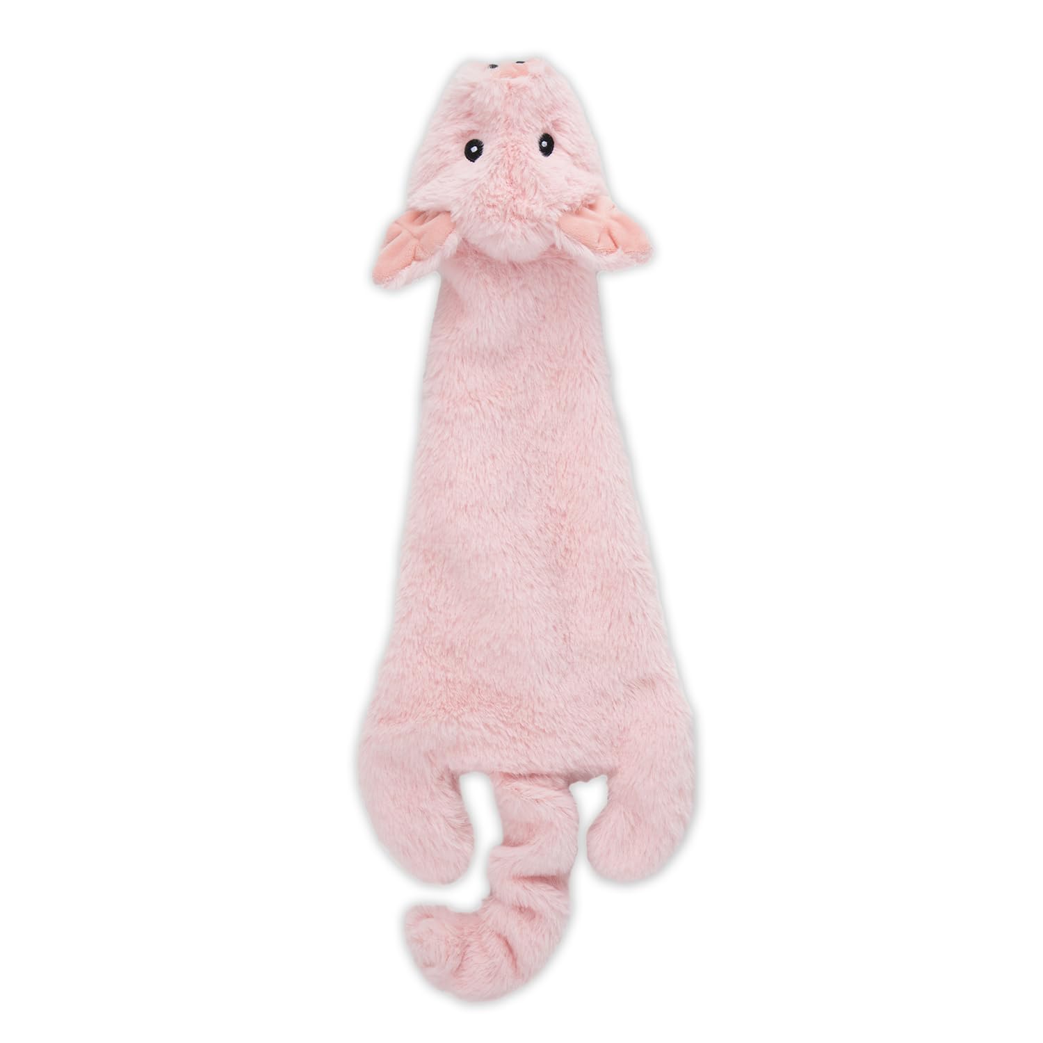 2-in-1 Squeaky Dog Toy for All Sizes - No Stuffing & Bottle Holder - Indoor Play Fun