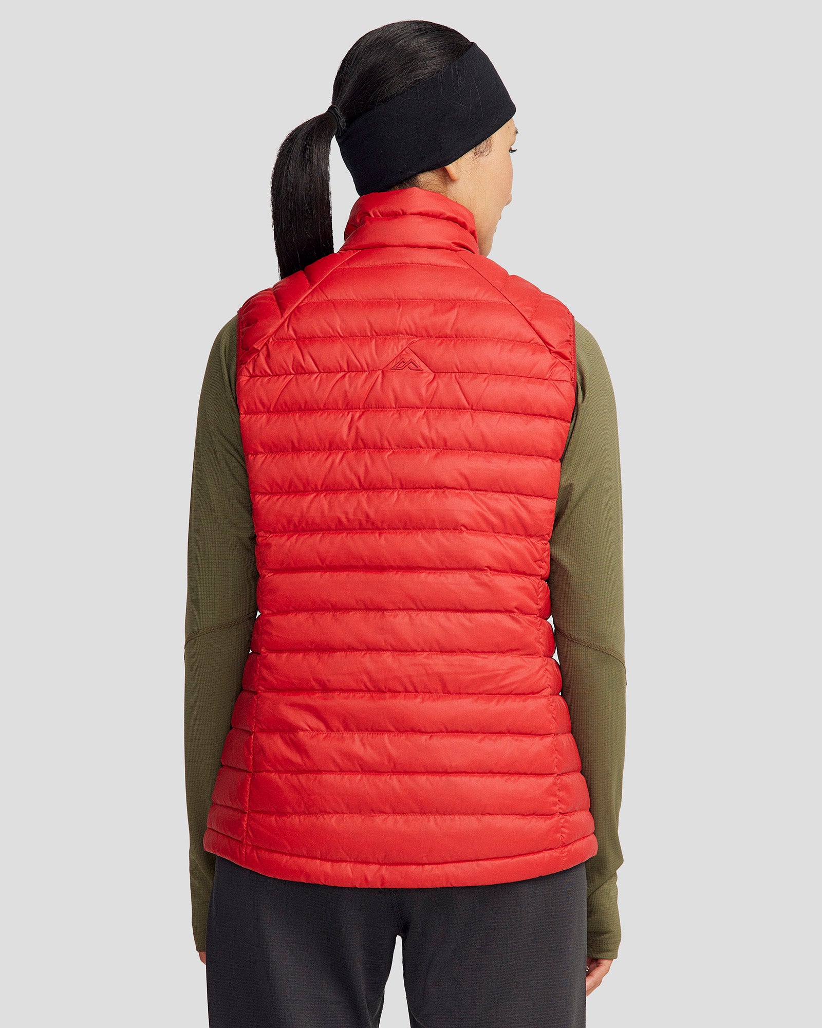 Women's Heli Down Vest 2.0 - Lightweight Winter Puffer Jacket, Spicy Chili Pepper Red - Perfect for Outdoor Activities, Skiing & Cold Weather Fashion