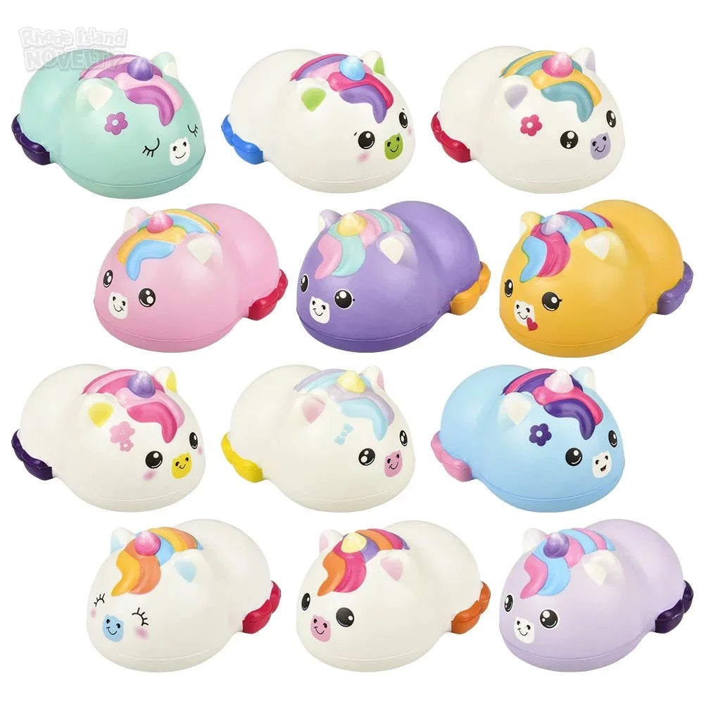 6.25 Inch Squishy Unicorn Stress Relief Toy - Assorted Cute Styles for Kids & Adults - Perfect for Anxiety Relief, Party Favors, and Desk Decor