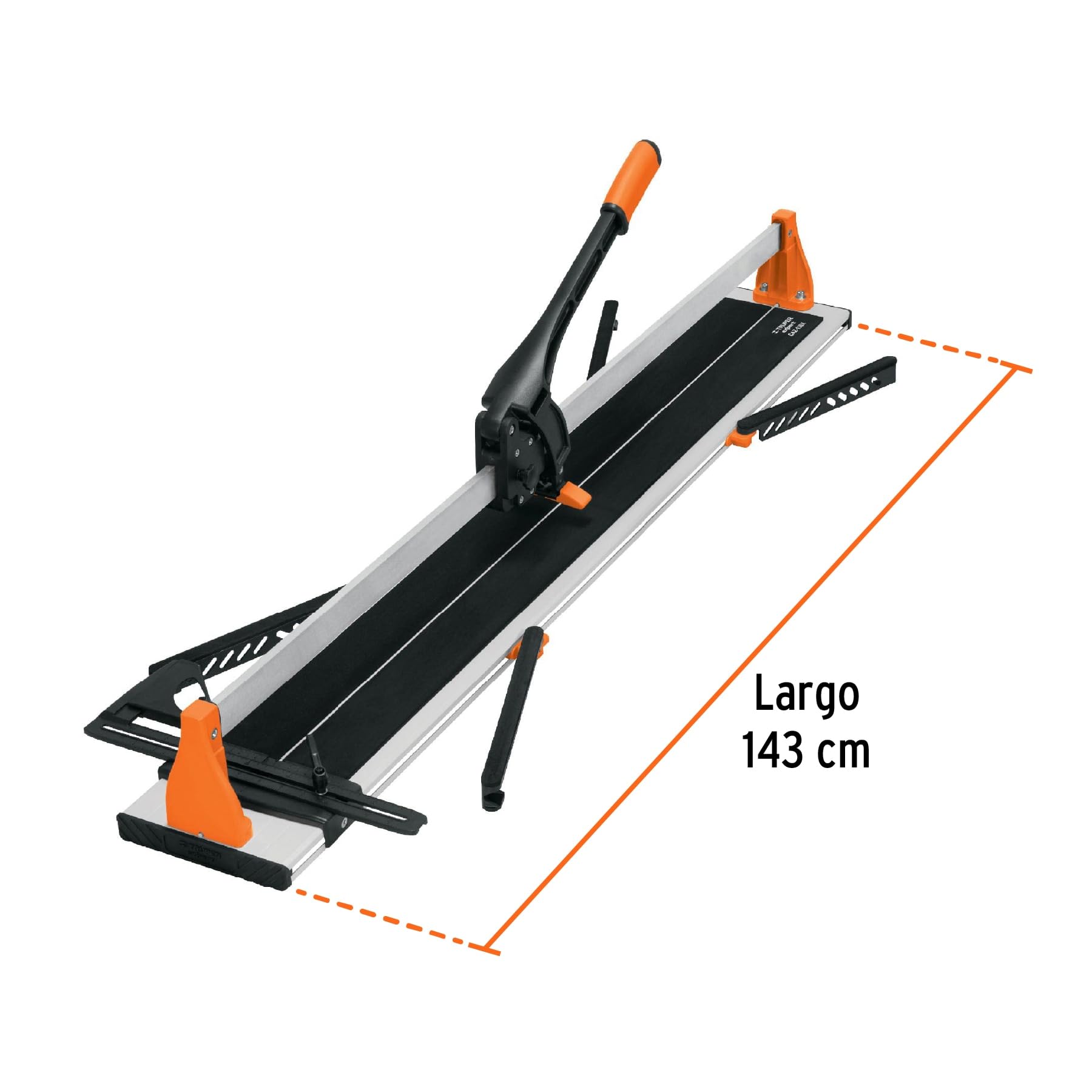 Truper Expert 47-Inch Tile Cutter with Carrying Backpack - Professional Ceramic & Porcelain Tile Cutting Tool for Home Renovation, Bathroom Remodeling, and DIY Flooring Projects