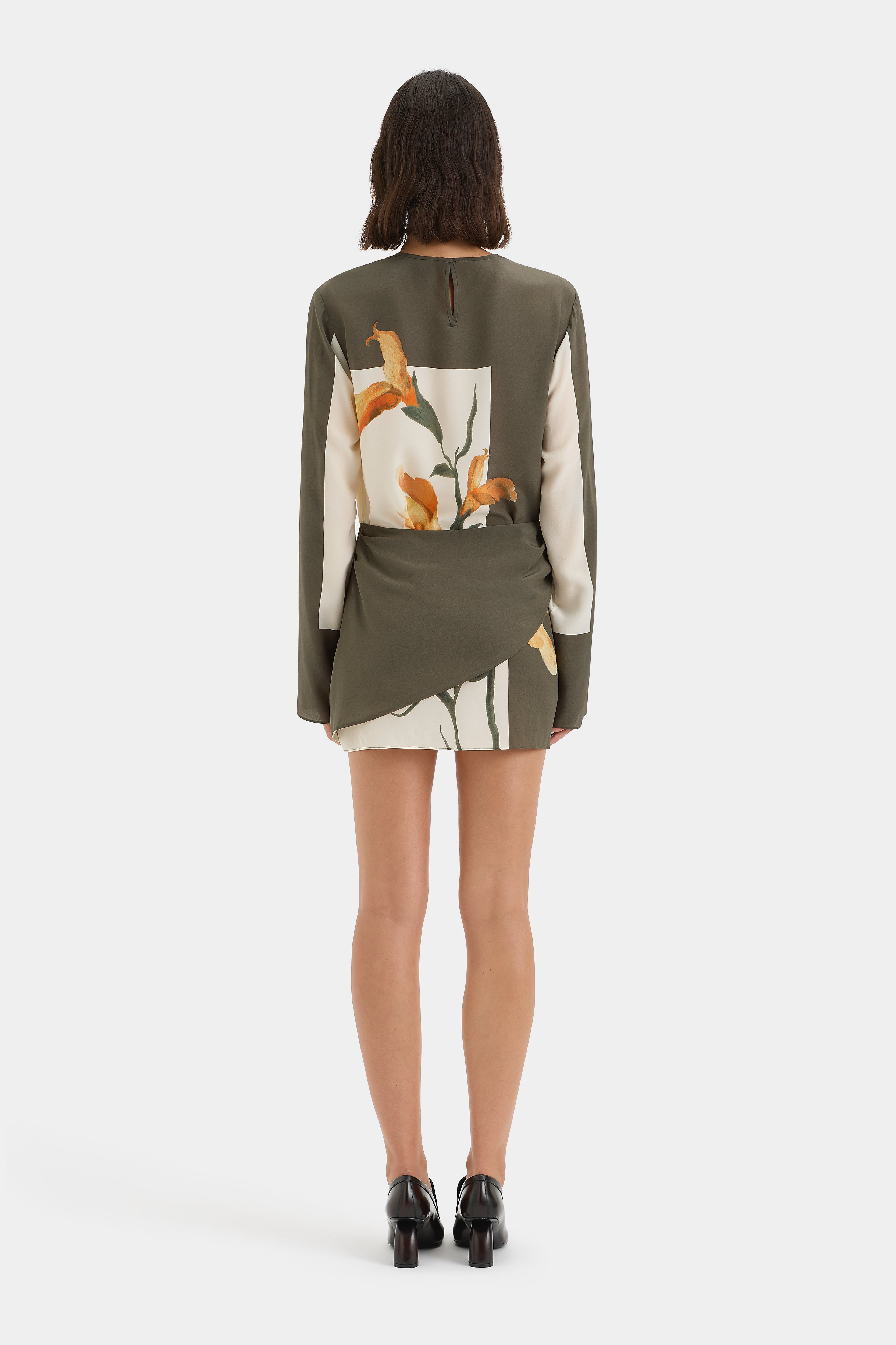 Constance Twist Mini Dress - Elegant Bodycon Party Dress for Women | Perfect for Cocktail Parties, Date Nights & Special Occasions