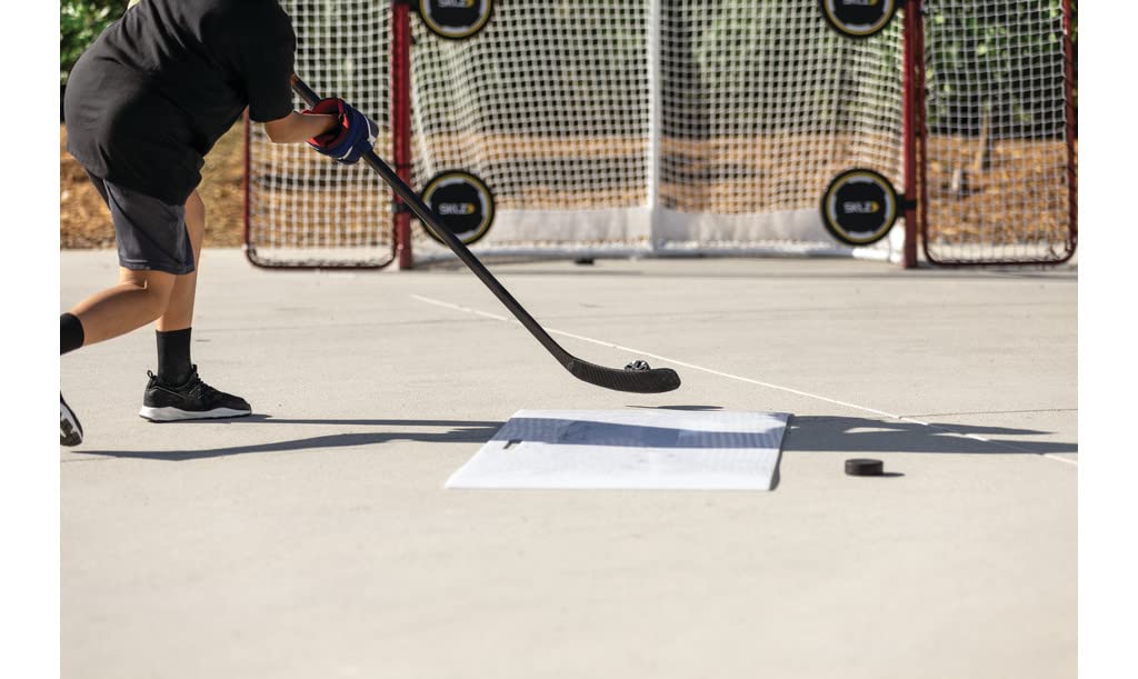 SKLZ Hockey Shooting Pad - Durable Training Mat for Ice & Street Hockey Practice - Perfect for Home, Backyard & Rink Drills