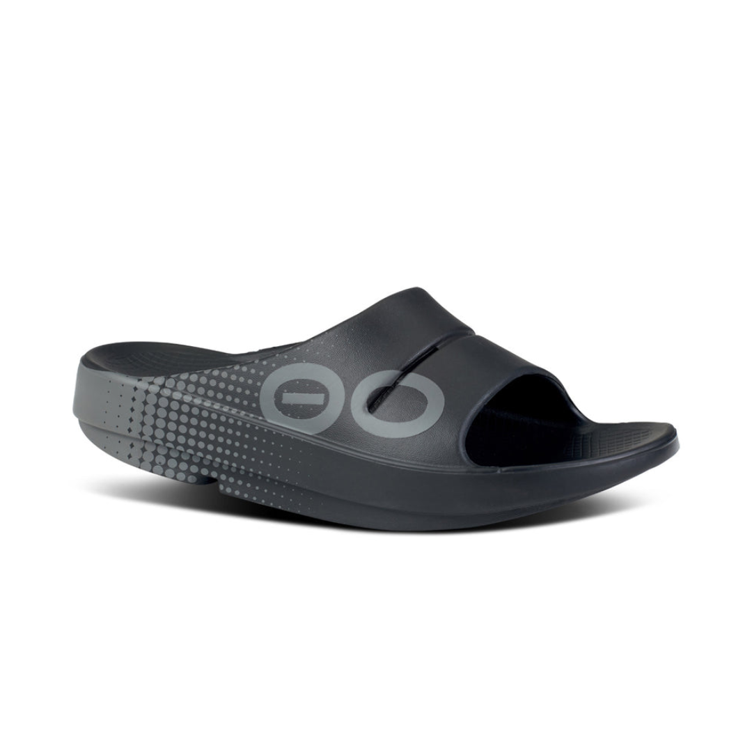 Oofos Unisex OOahh Sport Slide Sandal (OF1500) - Comfortable Recovery Sandals for Men & Women - Perfect for Post-Workout, Poolside & Casual Wear