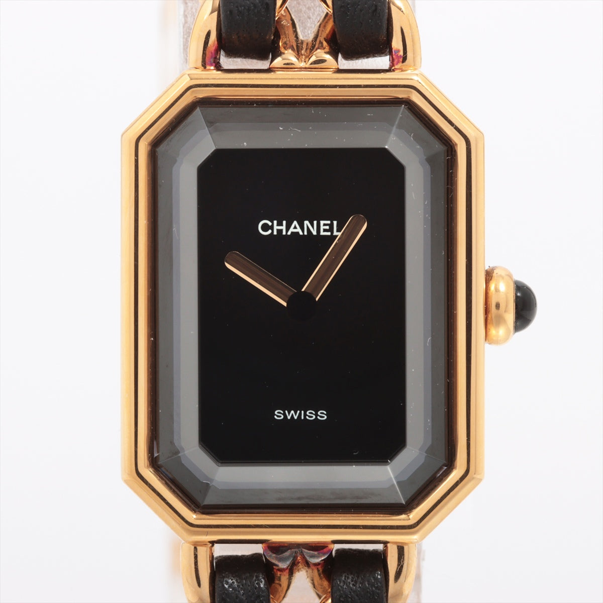 Chanel Premier L Black Face Gold Watch - Luxury Women's Wristwatch for Elegant & Formal Occasions