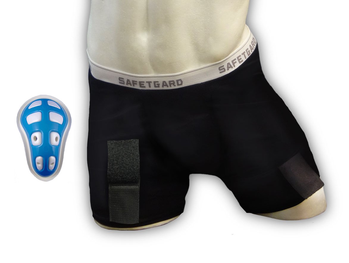 Men's Hockey Compression Shorts with Protective Cup - Moisture-Wicking & Breathable for Sports & Training - Perfect for Hockey, Gym Workouts & Athletic Performance