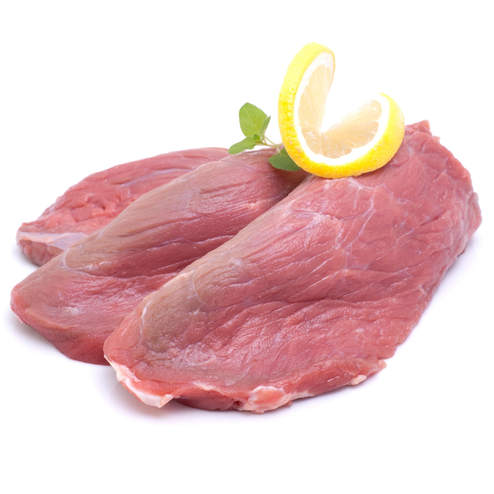 Premium Veal Cutlets - Unbreaded, 5 lbs (17-20 Pieces) | High-Quality Grass-Fed Veal for Gourmet Cooking, Fine Dining & Home Chefs | Perfect for Scaloppini, Saltimbocca & Italian Recipes