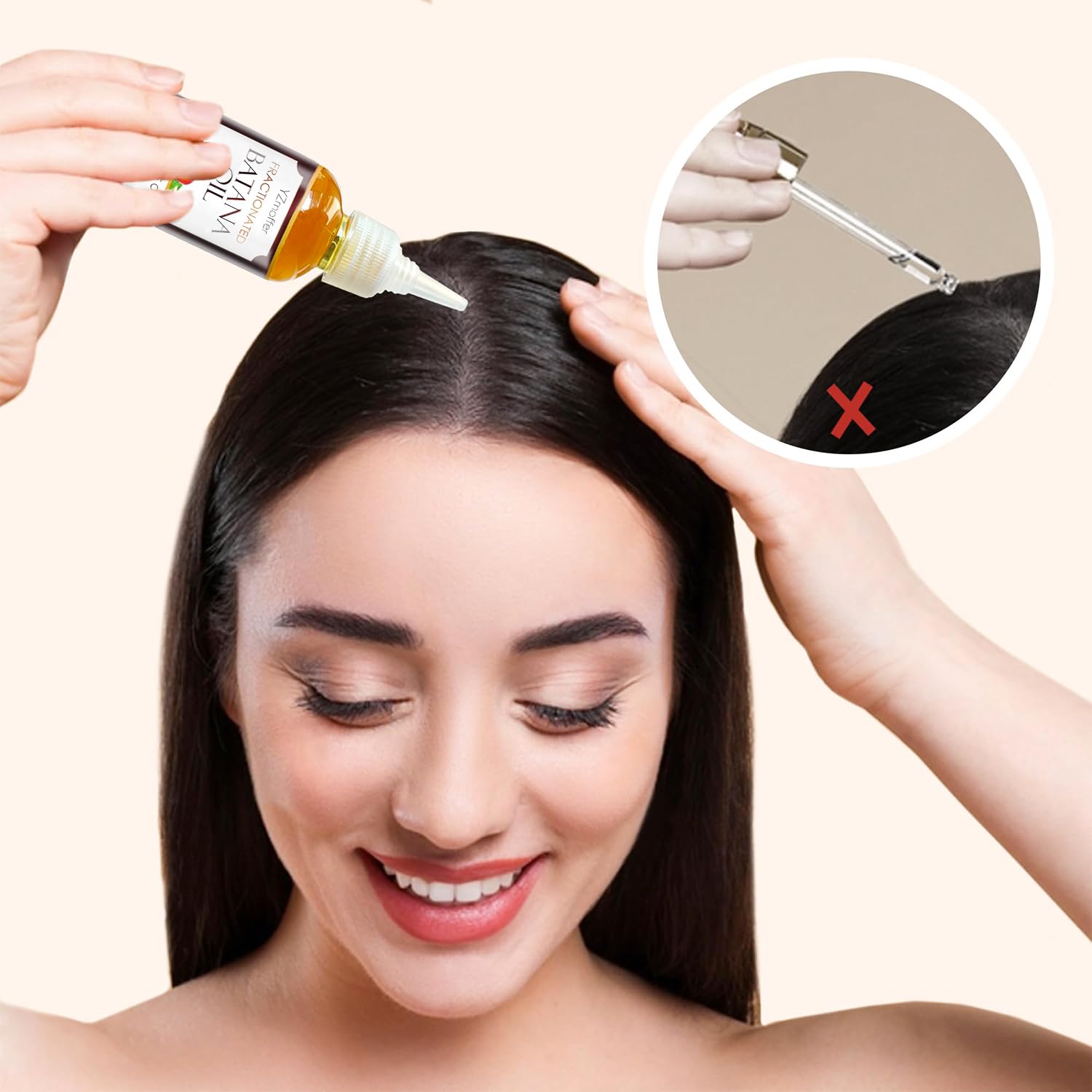 Organic Batana Oil for Hair Growth & Thickening - Natural Hair Oil with Vitamins for Fuller, Healthier Hair - Perfect for Dry, Damaged Hair & Scalp Care