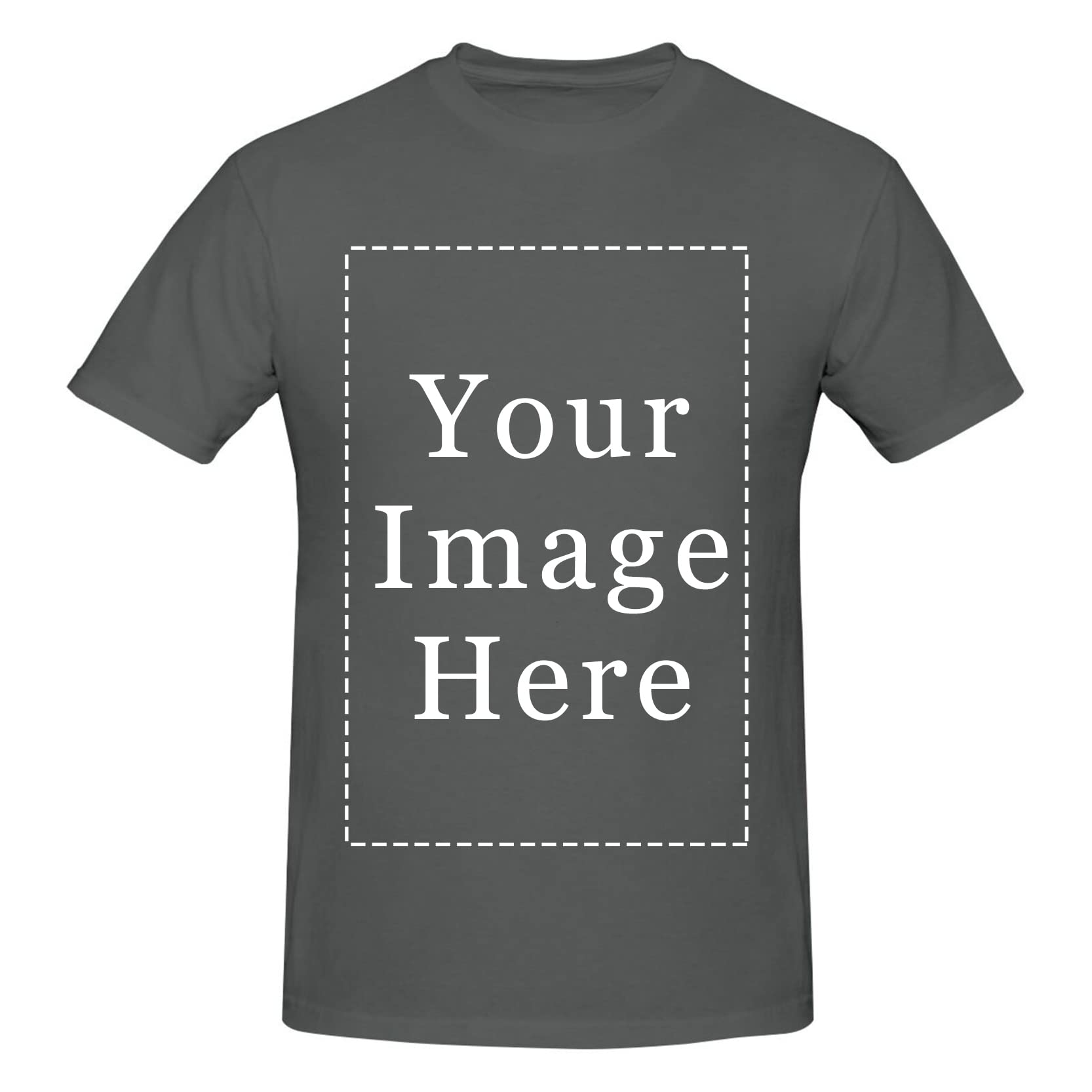 Custom Personalized T-Shirts for Men - Add Your Name, Text, Image or Message | Unique Gifts for Birthdays, Anniversaries & Special Events