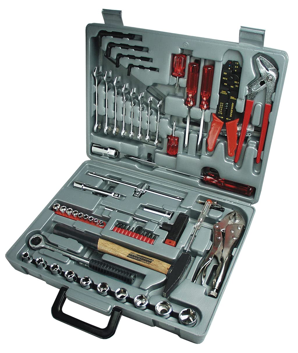 100-Piece Home Tool Kit - Complete DIY Repair Set with Pliers, Screwdrivers & Wrenches - Perfect for Household Fixes, Furniture Assembly & Car Maintenance