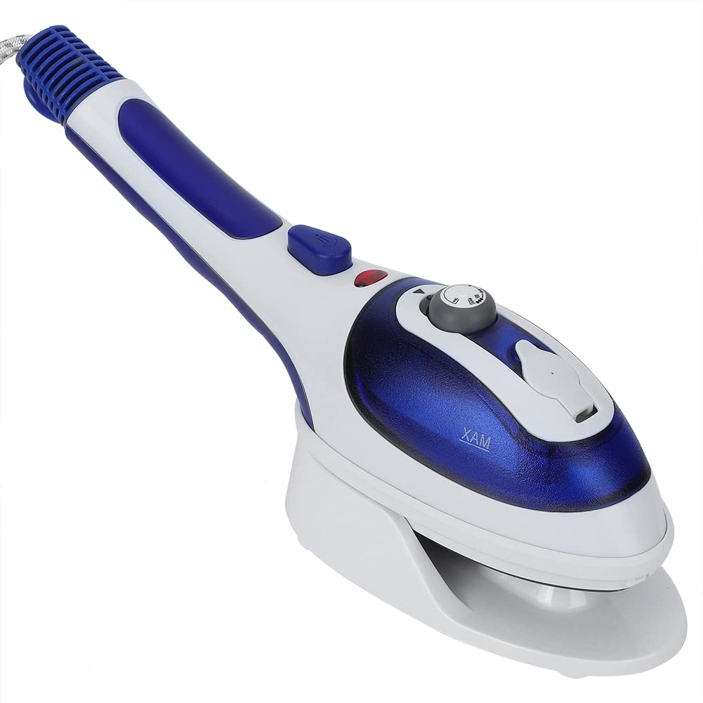 Portable Travel Steamer for Clothes - Handheld Garment Steamer with One-Touch Steam Button | Wrinkle Remover for Suits, Dresses & Shirts | Perfect for Business Trips, Vacations & Home Use