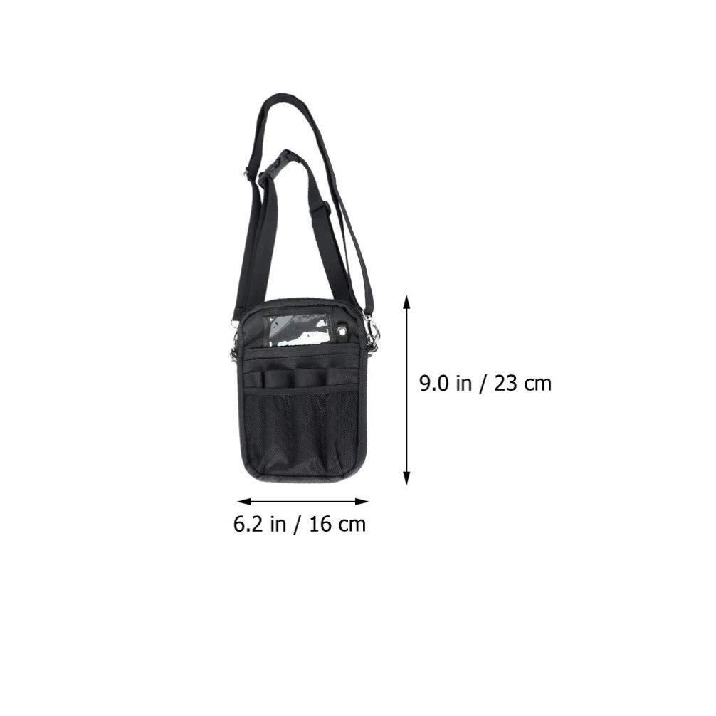Healifty Multifunctional Oxford Cloth Tool Belt - Adjustable Waist Pouch for Electricians, Gym, Construction & Outdoor Work | Durable Storage Organizer with Multiple Pockets for Tools, Phones & Essentials