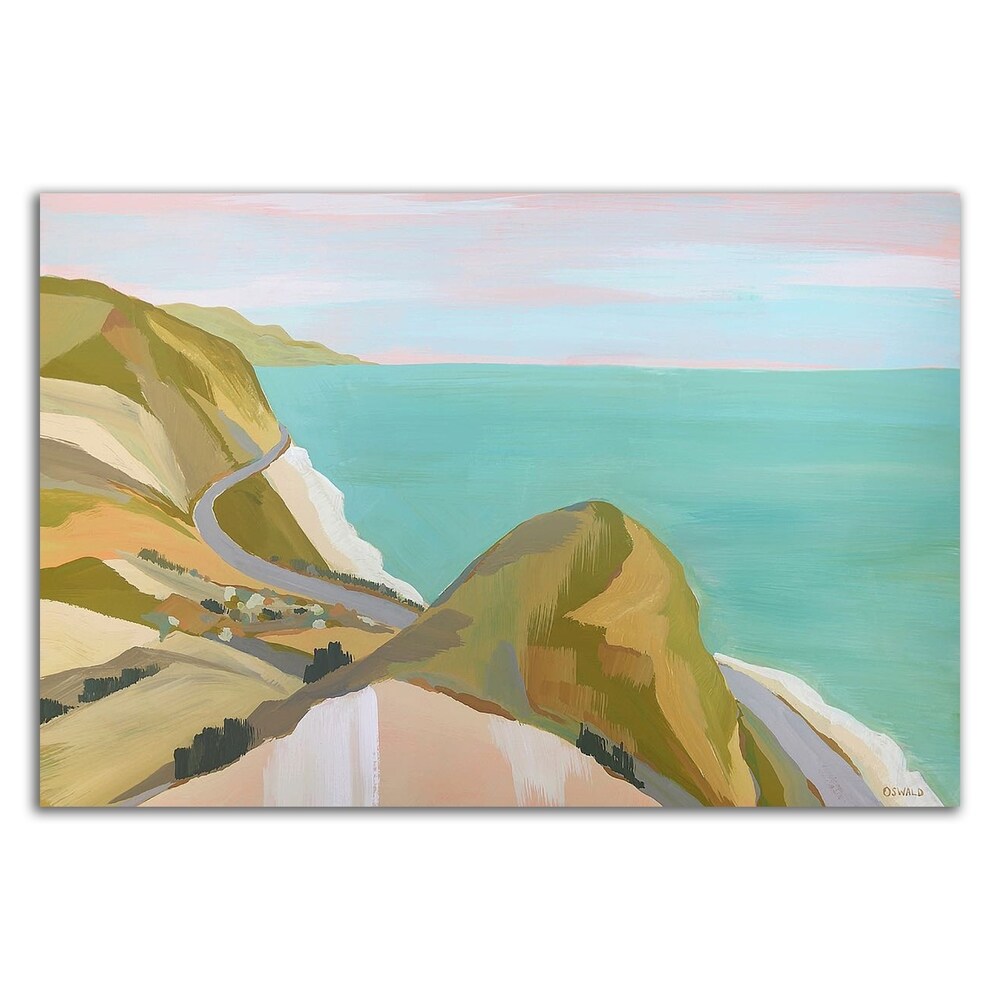 Big Sycamore Canyon Art Print by Pete Oswald - Premium Canvas Wall Art Ready to Hang - Perfect for Living Room, Bedroom & Office Decor