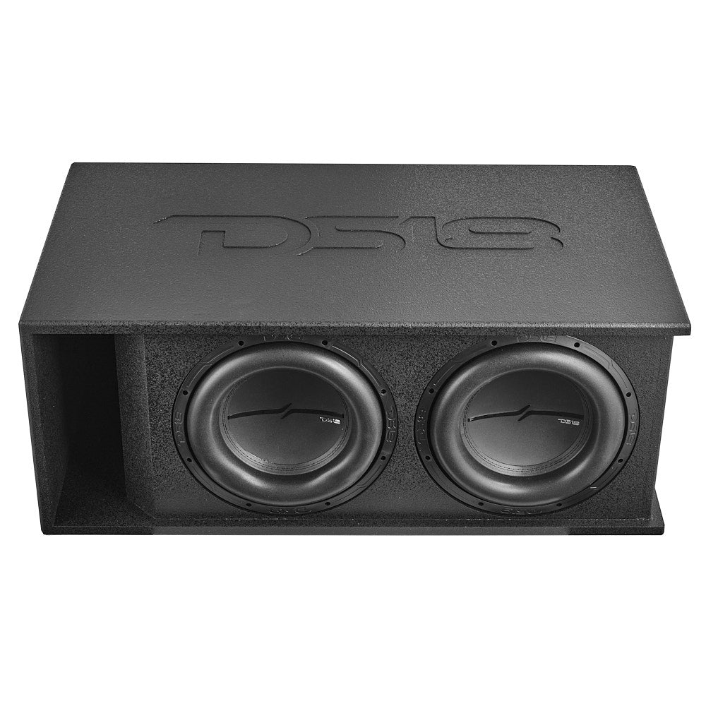 ZXI12.4D 2000W RMS Dual 12-Inch Ported Subwoofer - Heavy Duty Armored Enclosure for Car Audio & Home Theater Bass Boost | Perfect for Trucks, SUVs & Bass Lovers