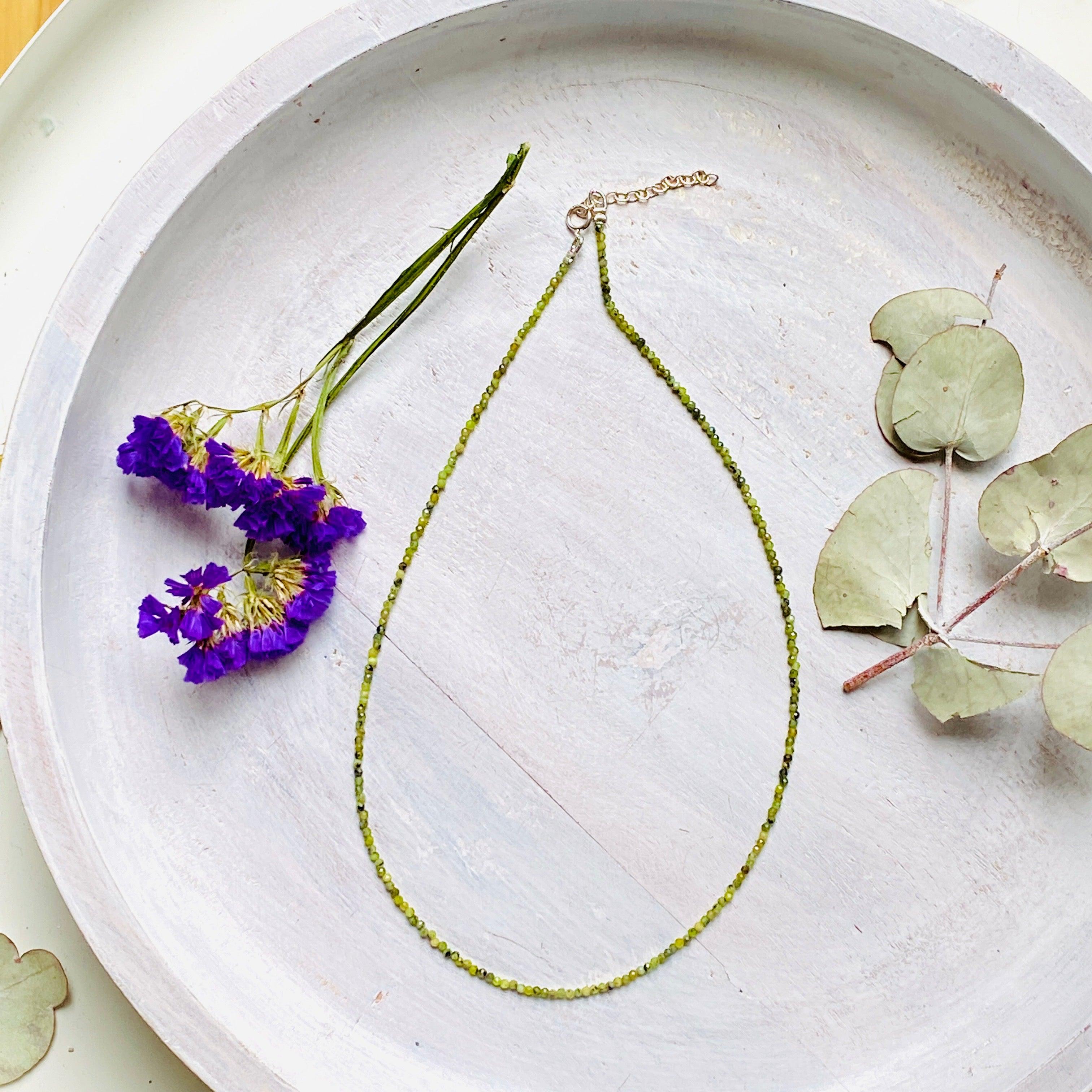 Elegant Micro Bead Serpentine Necklace for Women - Stylish Boho Jewelry for Parties, Weddings & Everyday Wear
