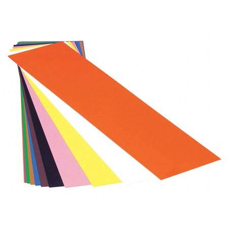 Shim Stock PVC Sheet 0.0125In Black (Pack of 10) - Perfect for Machinery Spacing, Gasket Making & Precision Alignment