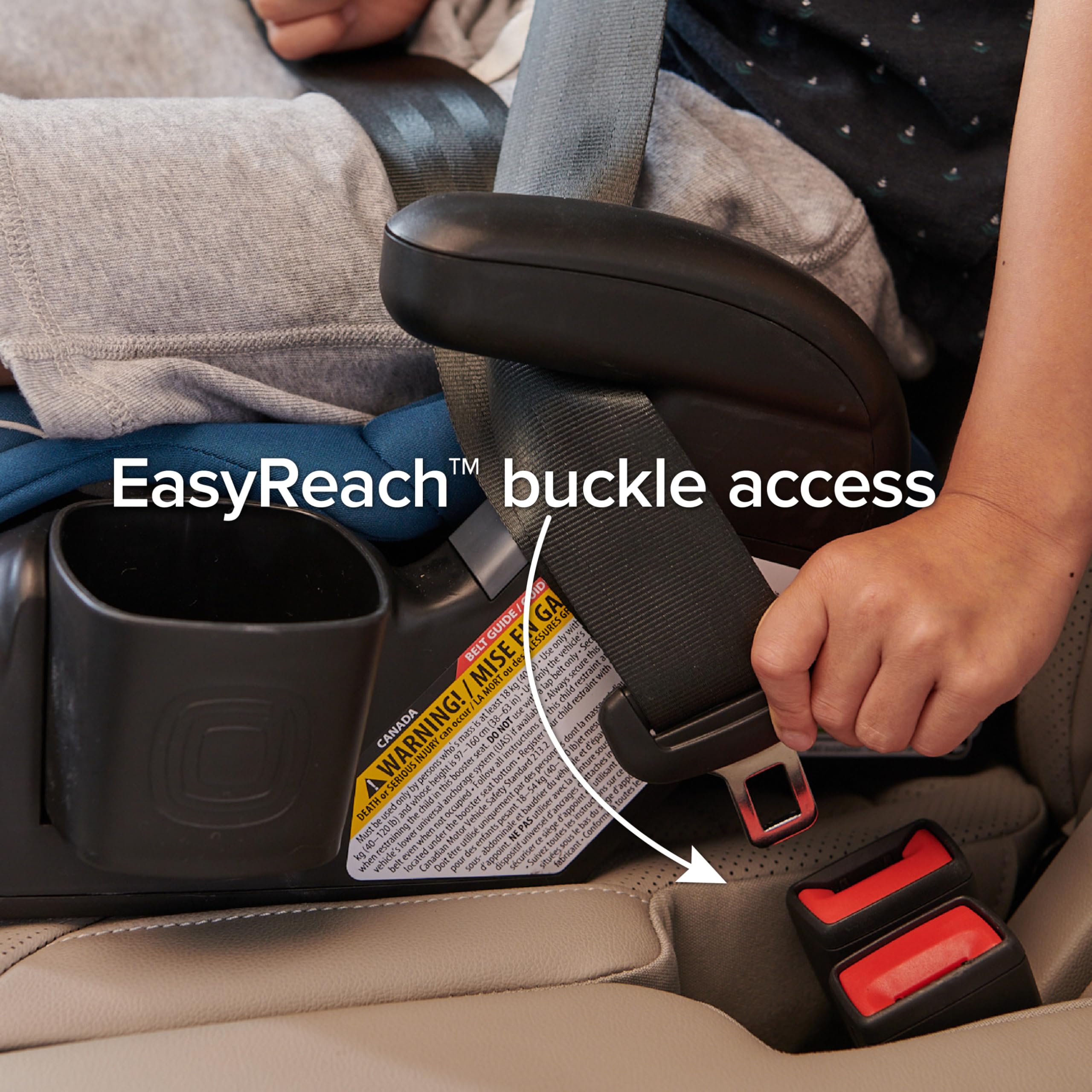 Diono Connect3 RXT Backless Booster Car Seat (2-Pack) - Slim Fit for 3-Across in Sedans & SUVs - 40-120 lbs - Lightweight with LATCH Connectors - Blue Razz Ice - Perfect for School Carpool & Family Road Trips