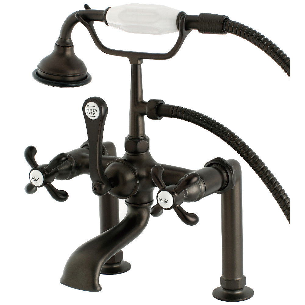 Aqua Vintage AE103T5TX French Country Deck Mount Clawfoot Tub Faucet