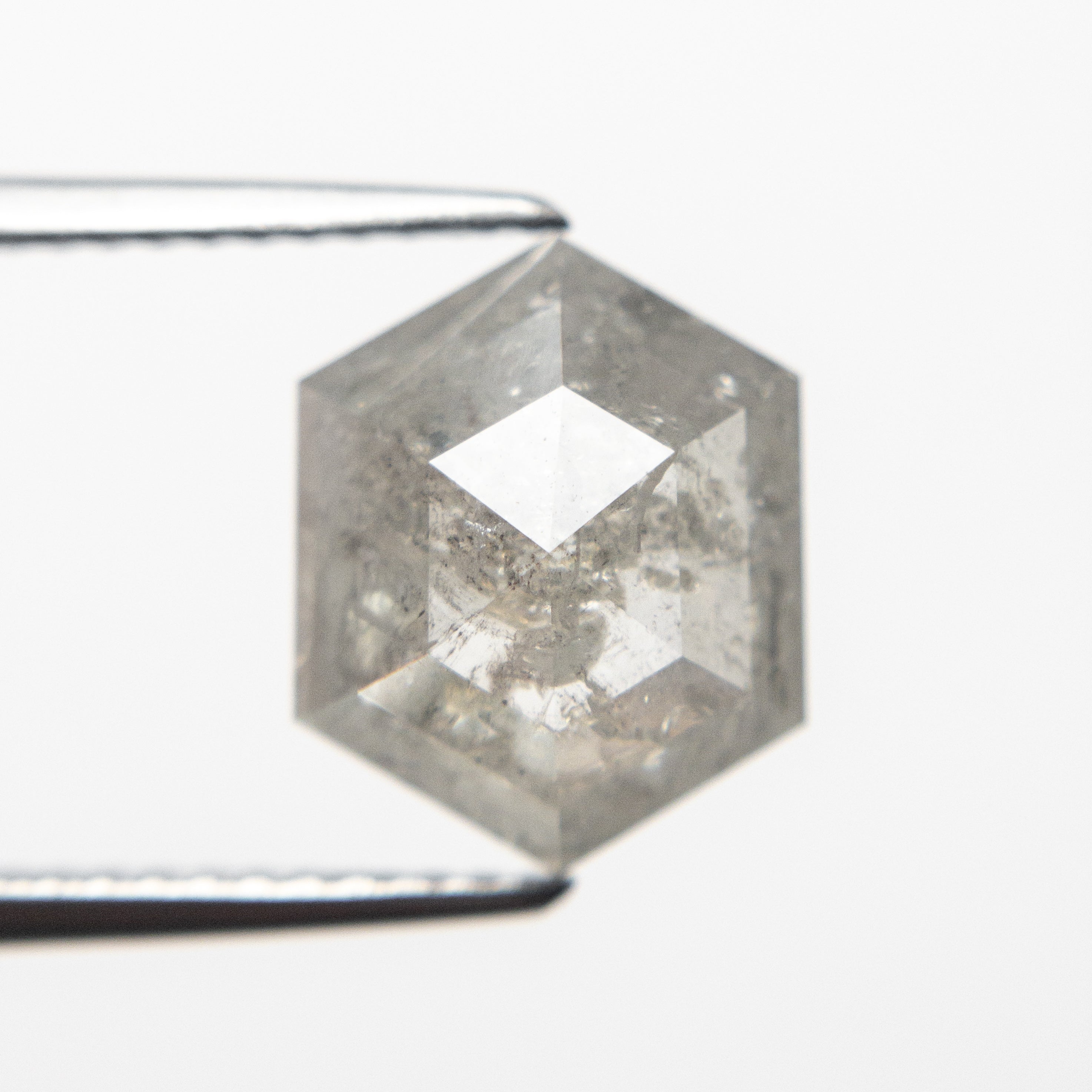 3.26ct Natural Hexagon Rose Cut Loose Gemstone - 10.86x8.67x4.37mm for Jewelry Making, Engagement Rings & Unique Gifts