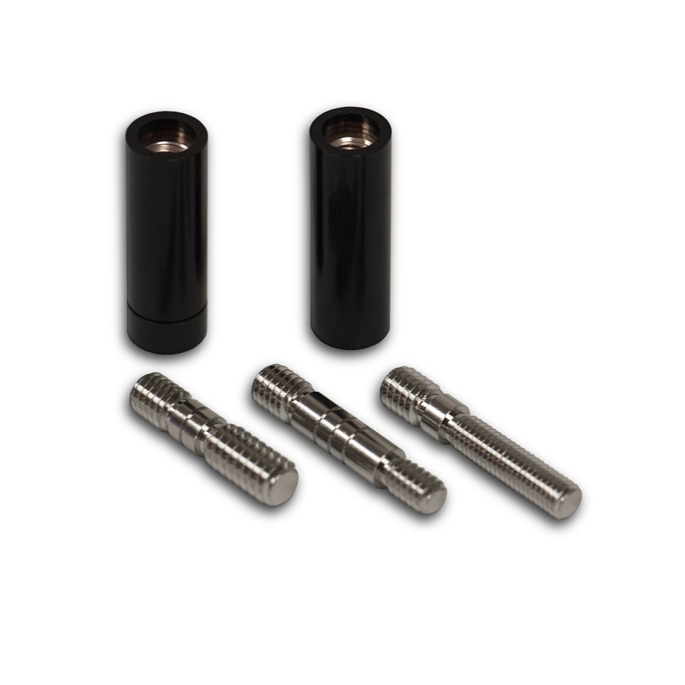 8 Inch Black Fixed Mast Antenna Replacement for Jeep Wrangler JK JL - Durable Off-Road & Daily Driving Accessory
