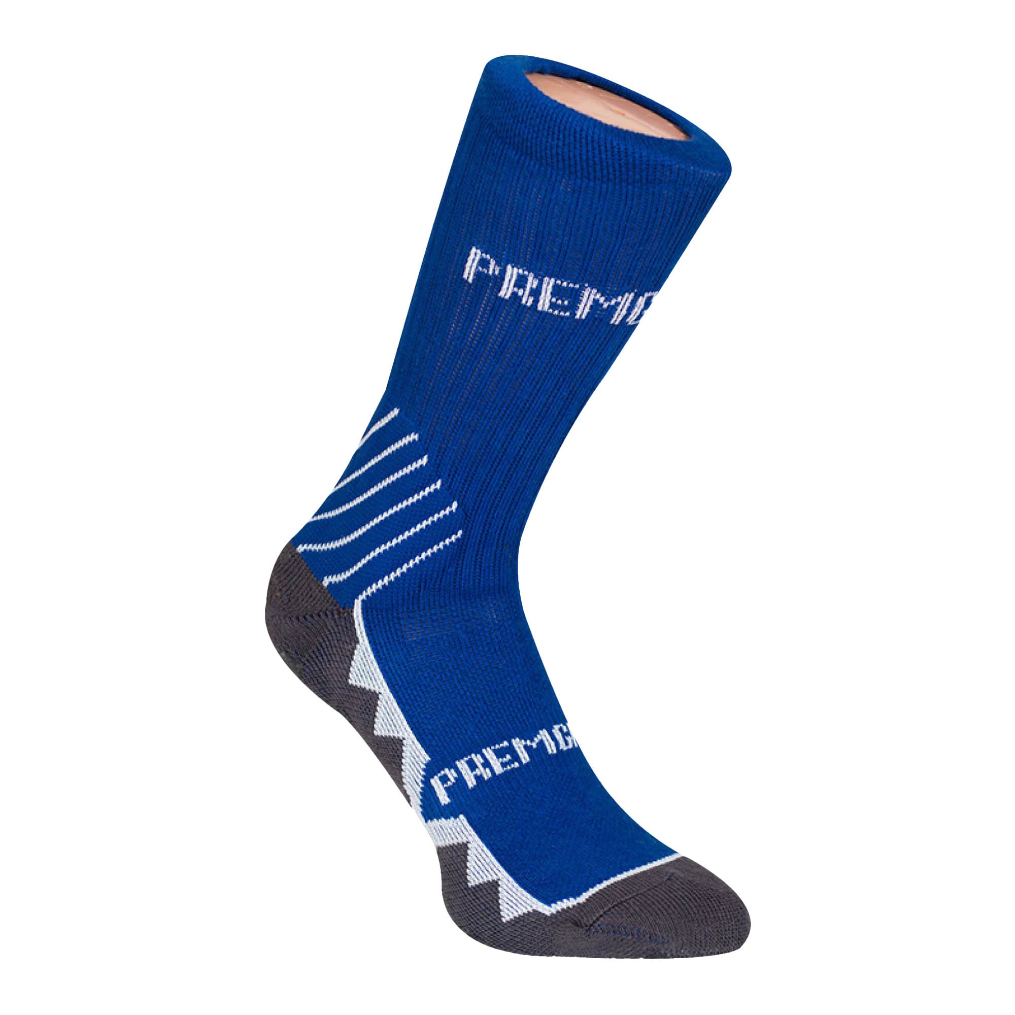 Royal Blue Men's Socks - Comfortable Cotton Crew Socks for Casual Wear, Sports & Everyday Use