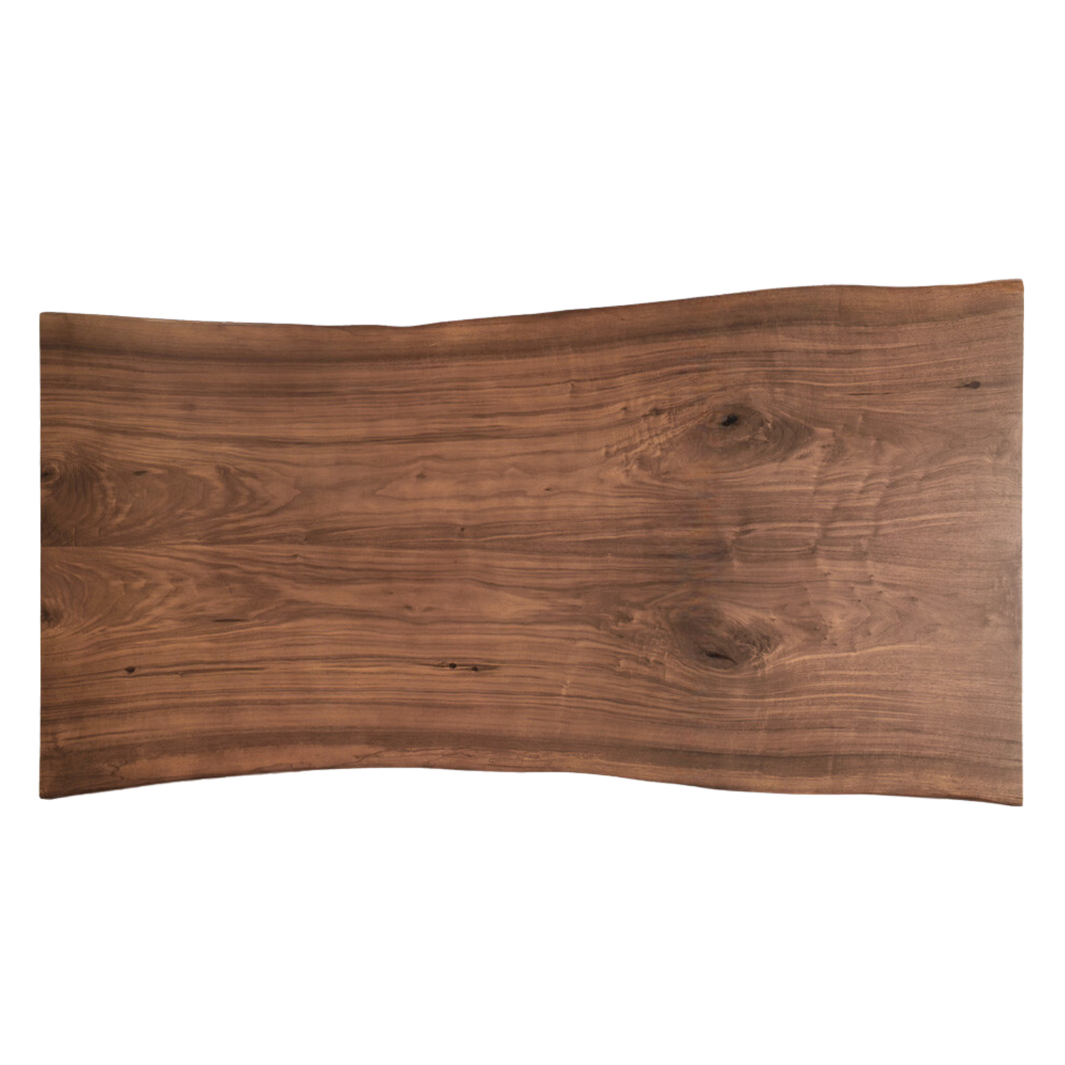 Premium Black Walnut Solid Wood Natural Edge Dining Table – Handcrafted Large Board for Rustic & Modern Home Decor – Perfect for Family Gatherings & Dinner Parties