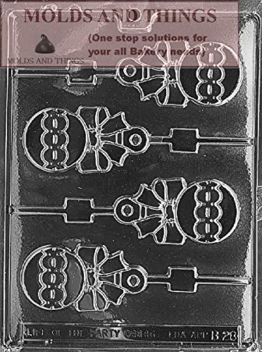 Baby Onesie, Baby Rattle & Baby Carriage Chocolate Candy Molds Set with Molding Instructions - Perfect for Baby Showers, Birthday Parties & DIY Candy Making