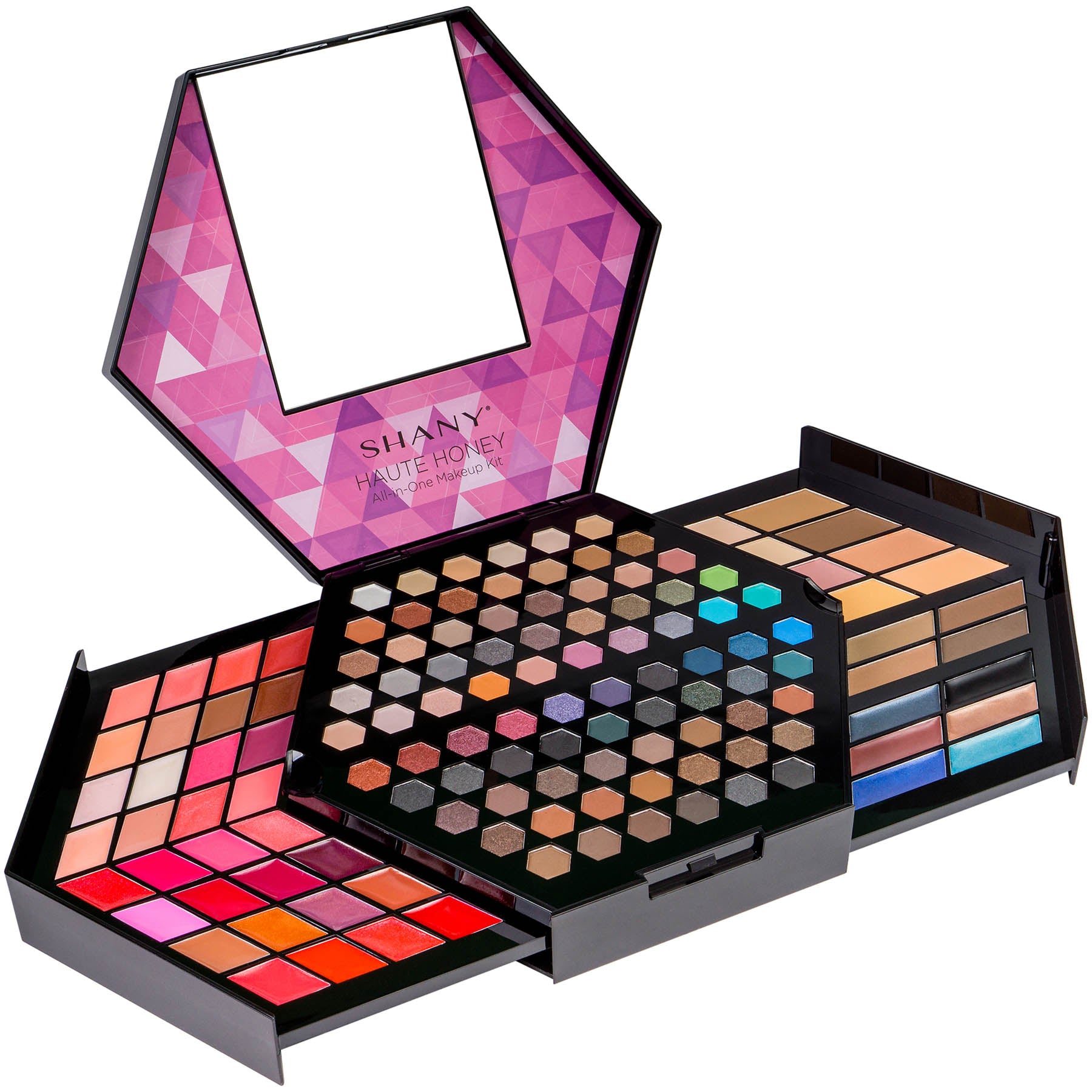 Haute Honey All-in-One Makeup Kit | Complete Cosmetic Set with Foundation, Eyeshadow & Lipstick | Perfect for Daily Use, Special Occasions & Professional Makeup Artists